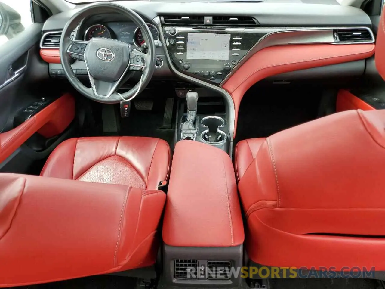 8 Photograph of a damaged car 4T1B61HK8KU779805 TOYOTA CAMRY 2019