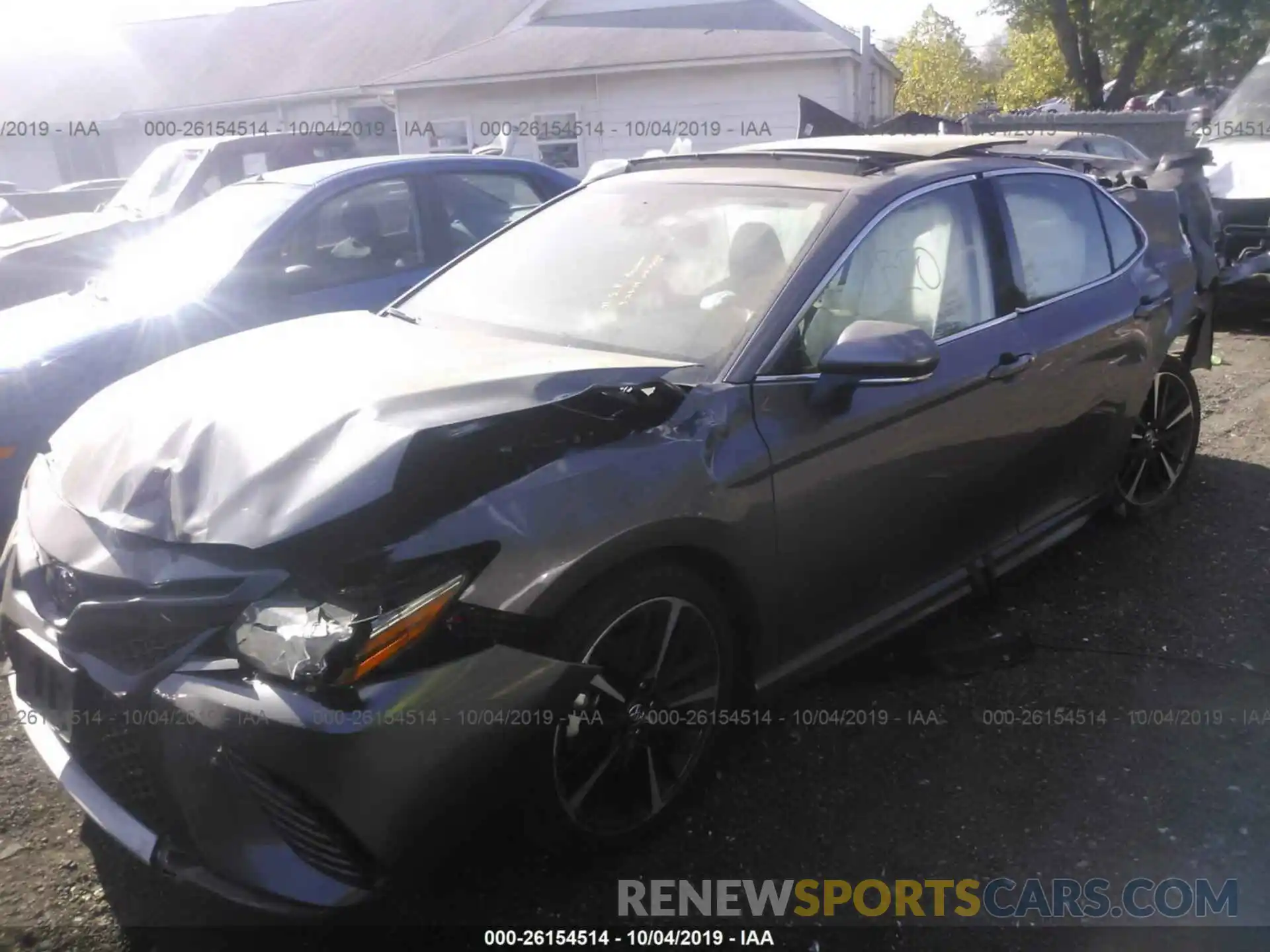 2 Photograph of a damaged car 4T1B61HK8KU794823 TOYOTA CAMRY 2019