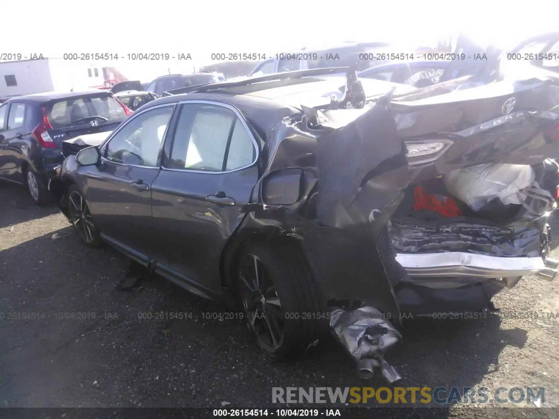 3 Photograph of a damaged car 4T1B61HK8KU794823 TOYOTA CAMRY 2019