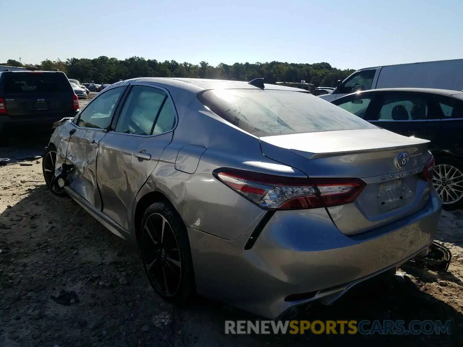 3 Photograph of a damaged car 4T1B61HK8KU802564 TOYOTA CAMRY 2019