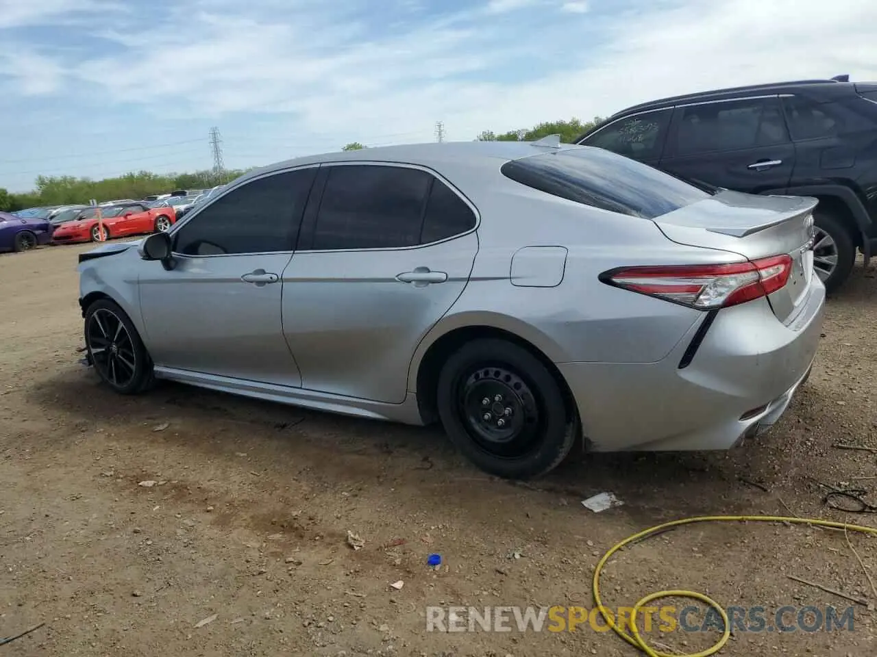 2 Photograph of a damaged car 4T1B61HK8KU834639 TOYOTA CAMRY 2019
