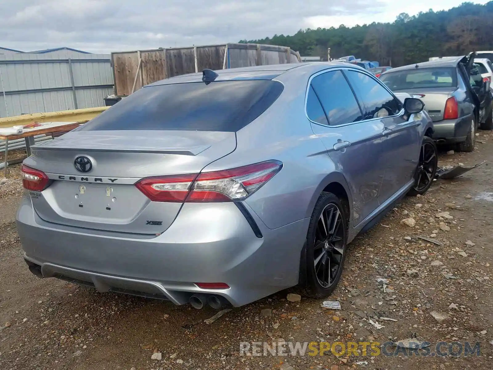 4 Photograph of a damaged car 4T1B61HK8KU839839 TOYOTA CAMRY 2019