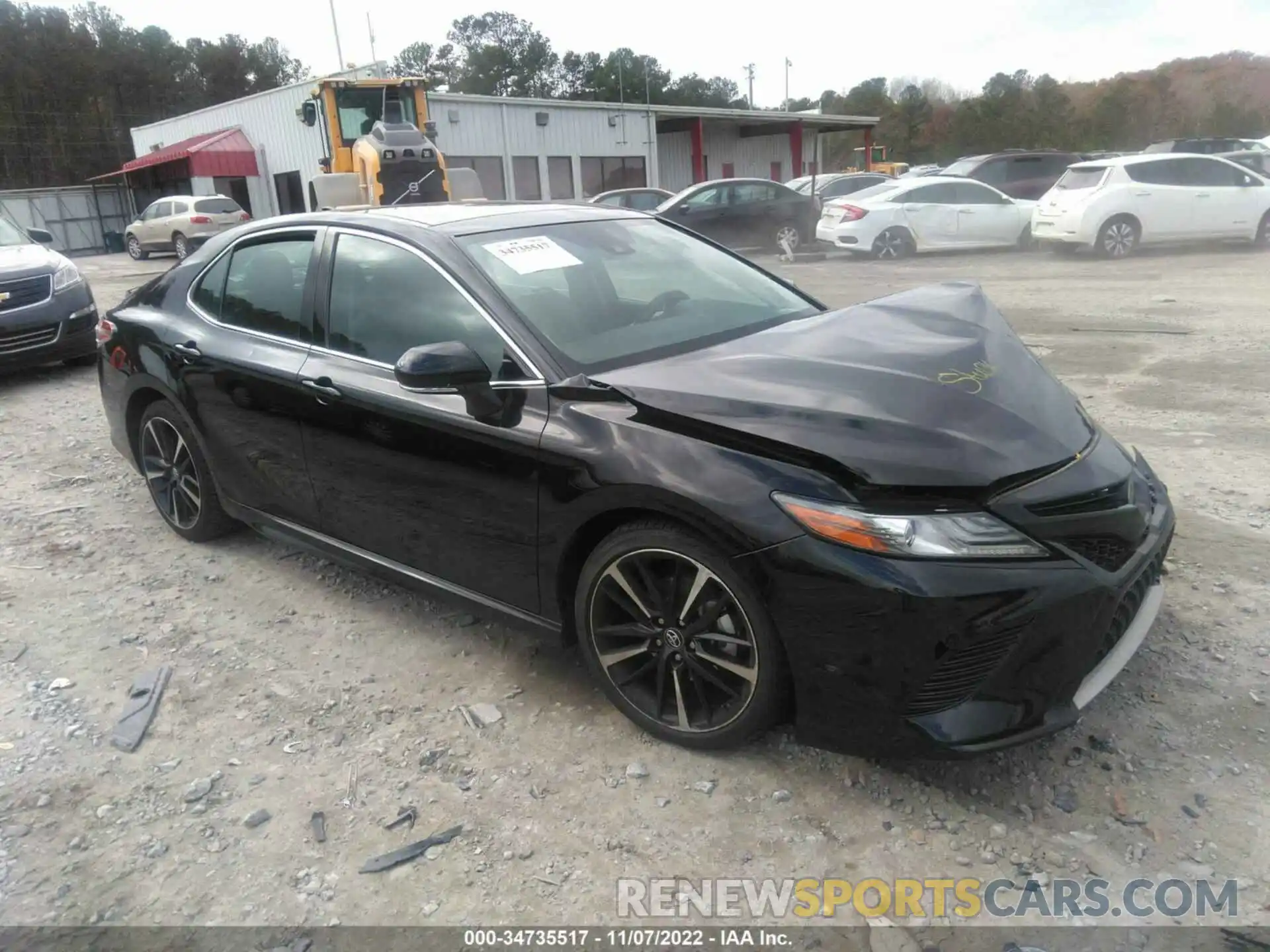 1 Photograph of a damaged car 4T1B61HK9KU193453 TOYOTA CAMRY 2019