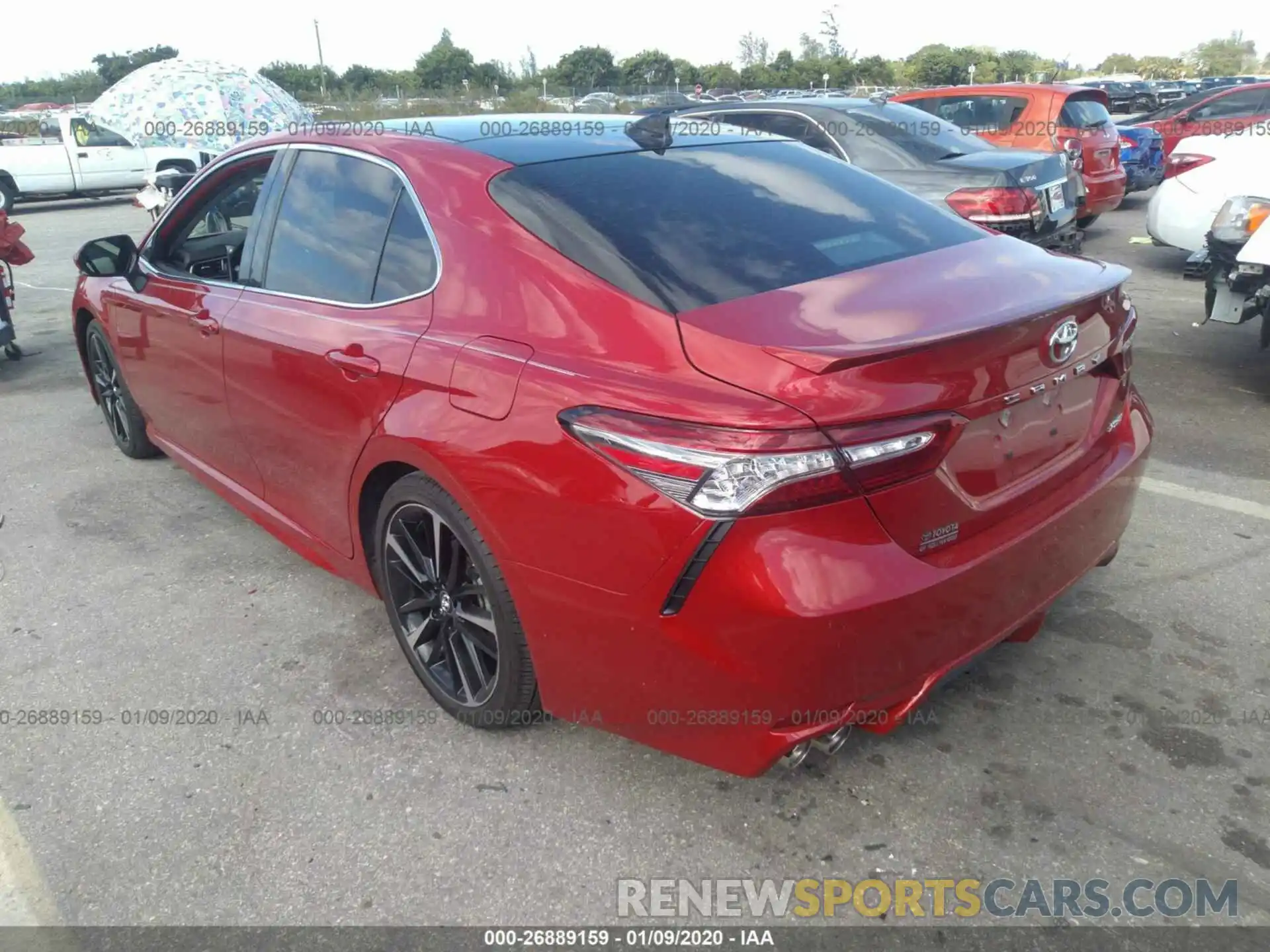 3 Photograph of a damaged car 4T1B61HK9KU197230 TOYOTA CAMRY 2019