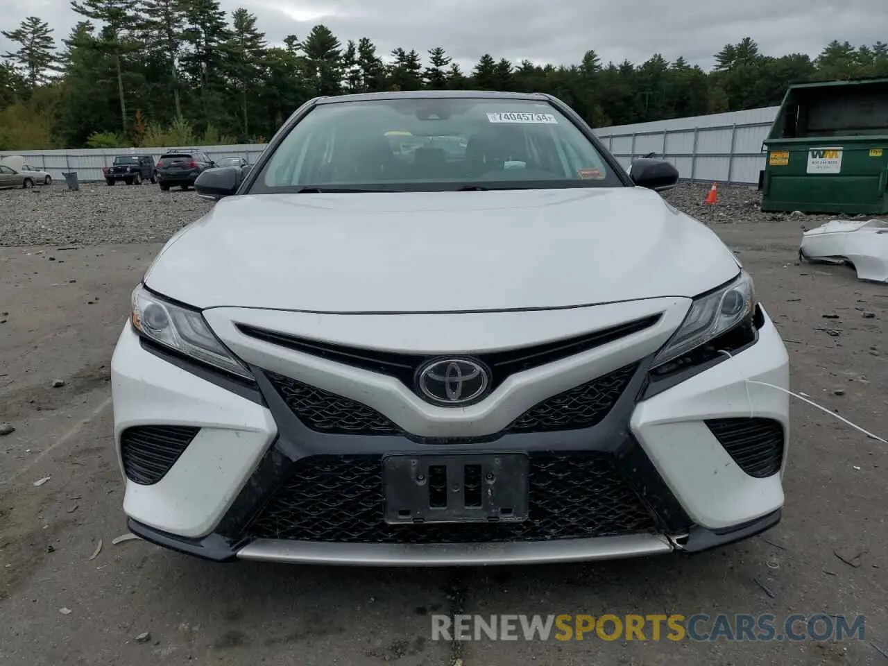 5 Photograph of a damaged car 4T1B61HK9KU207075 TOYOTA CAMRY 2019