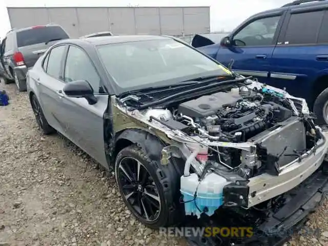 1 Photograph of a damaged car 4T1B61HK9KU219582 TOYOTA CAMRY 2019