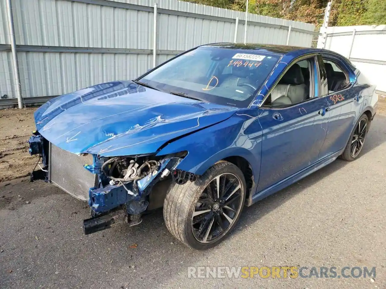 2 Photograph of a damaged car 4T1B61HK9KU248449 TOYOTA CAMRY 2019