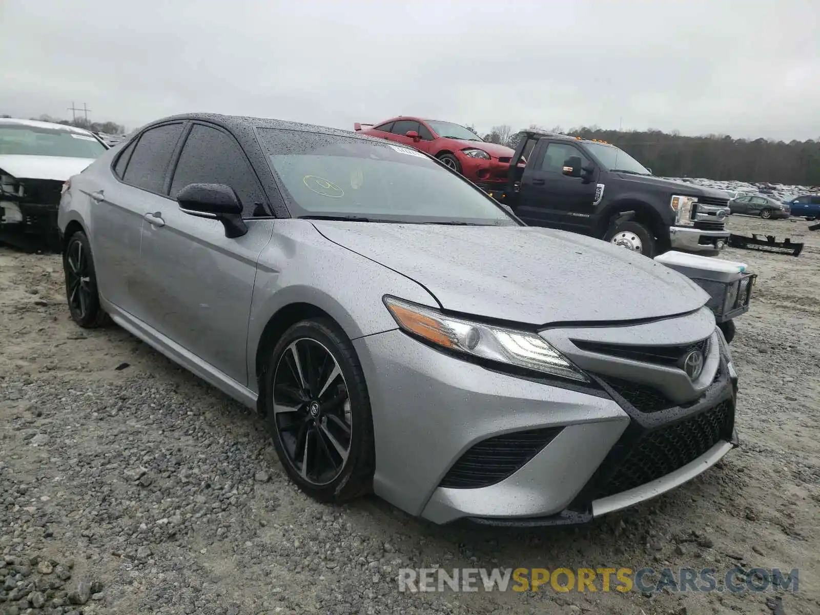 1 Photograph of a damaged car 4T1B61HK9KU254946 TOYOTA CAMRY 2019