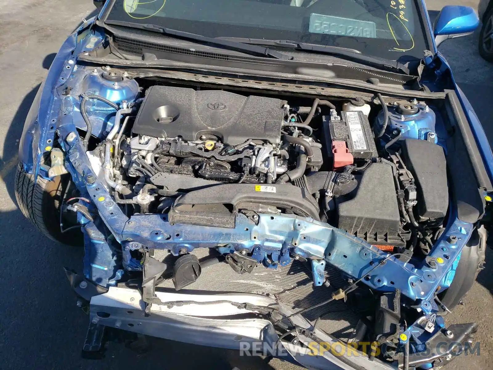 7 Photograph of a damaged car 4T1B61HK9KU262545 TOYOTA CAMRY 2019