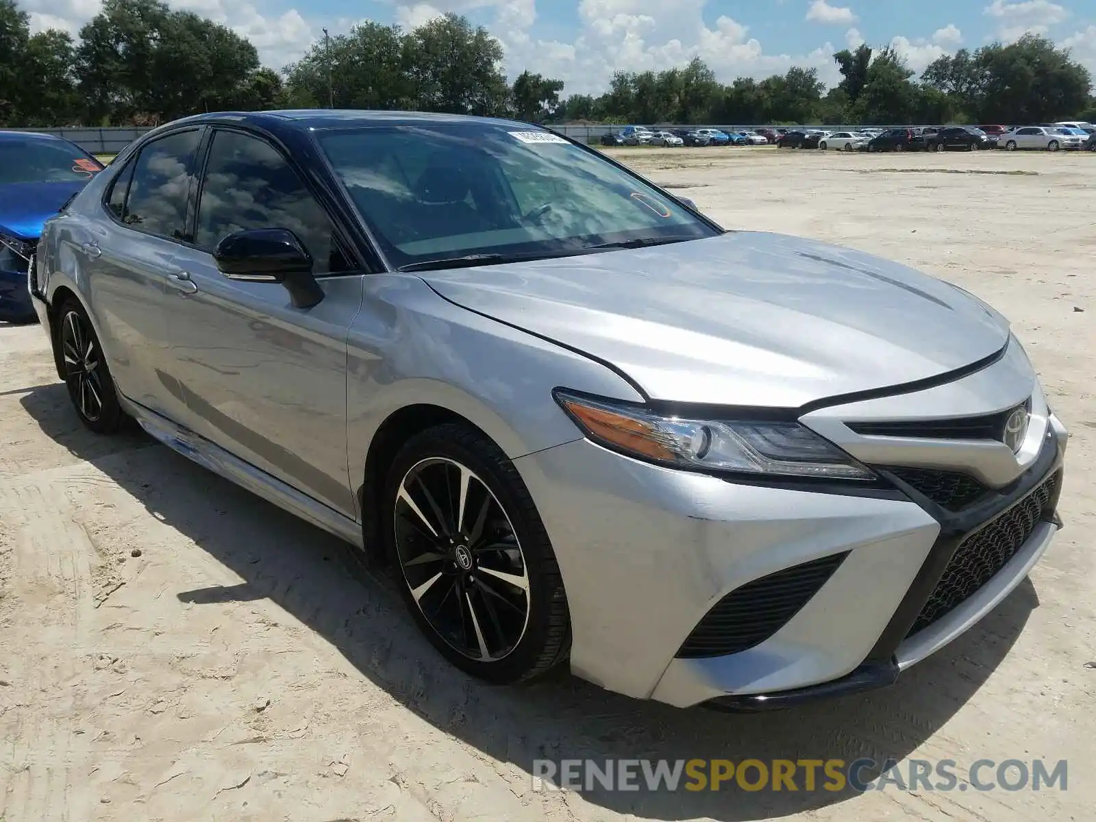 1 Photograph of a damaged car 4T1B61HK9KU273108 TOYOTA CAMRY 2019