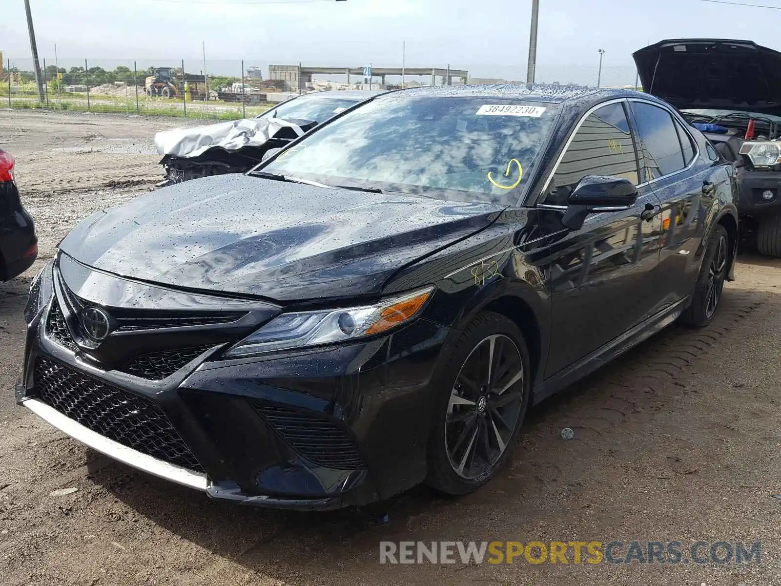 2 Photograph of a damaged car 4T1B61HK9KU766206 TOYOTA CAMRY 2019