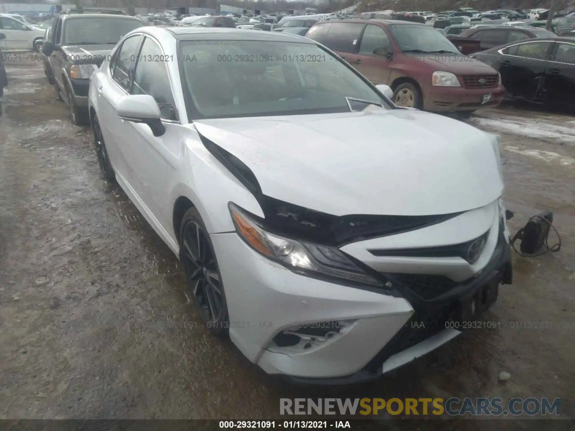 1 Photograph of a damaged car 4T1B61HK9KU785760 TOYOTA CAMRY 2019