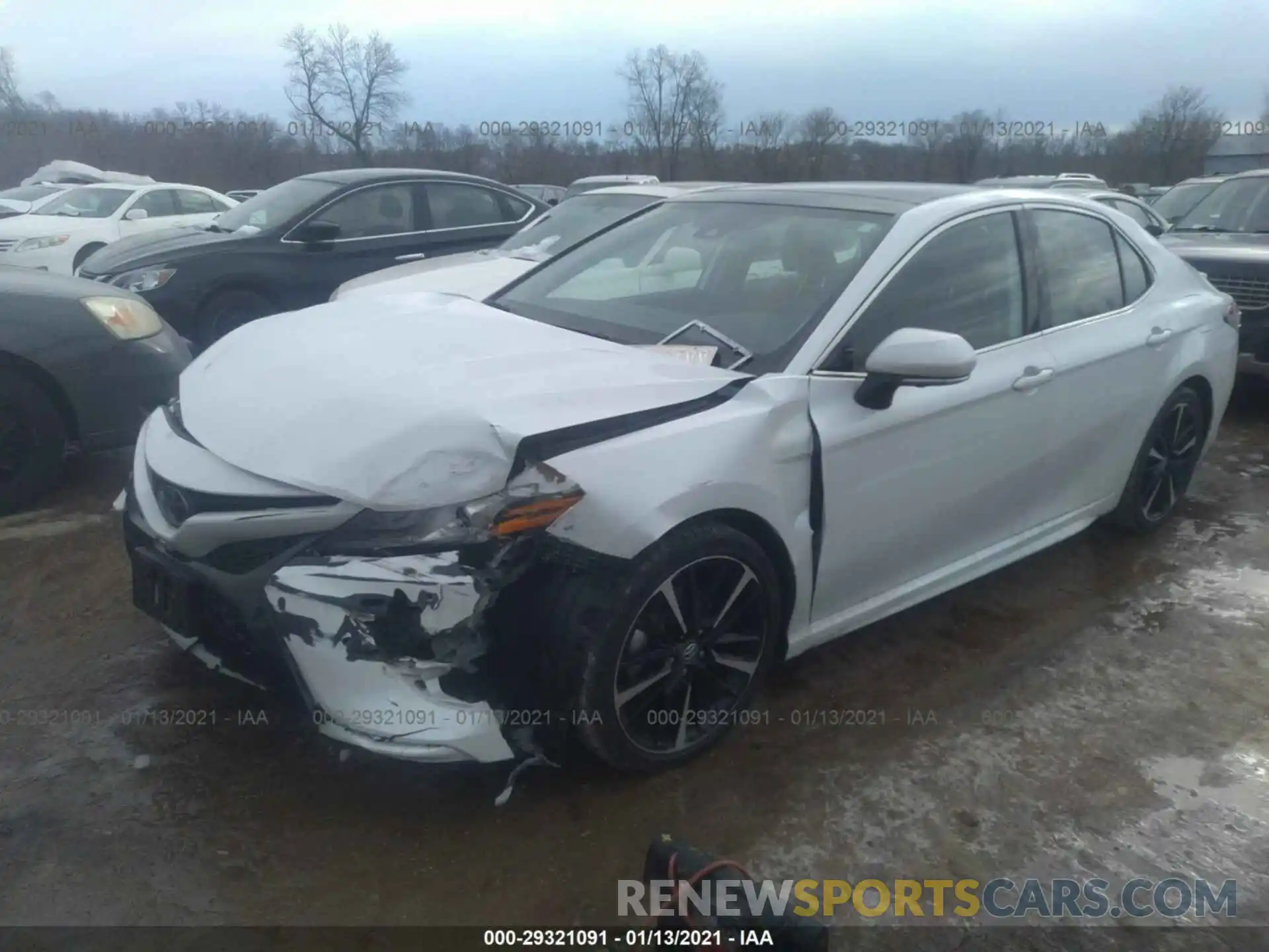 2 Photograph of a damaged car 4T1B61HK9KU785760 TOYOTA CAMRY 2019