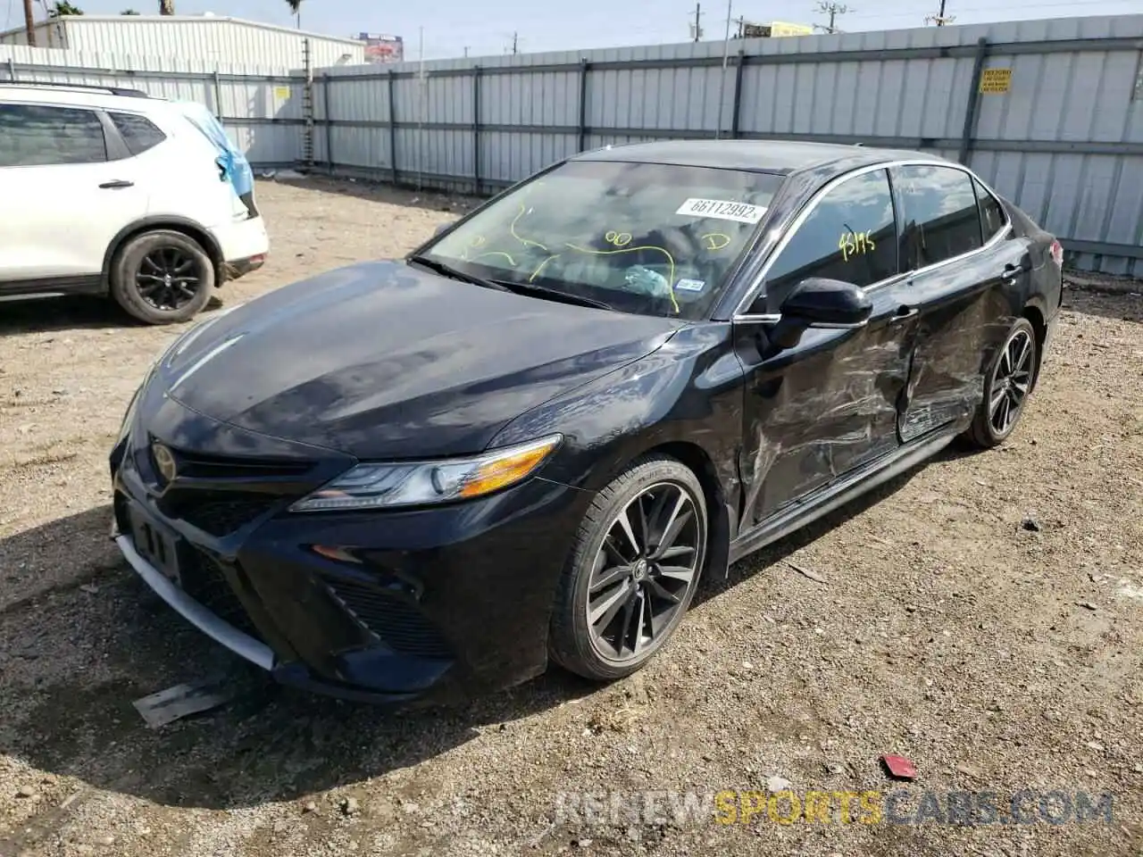 2 Photograph of a damaged car 4T1B61HK9KU823035 TOYOTA CAMRY 2019