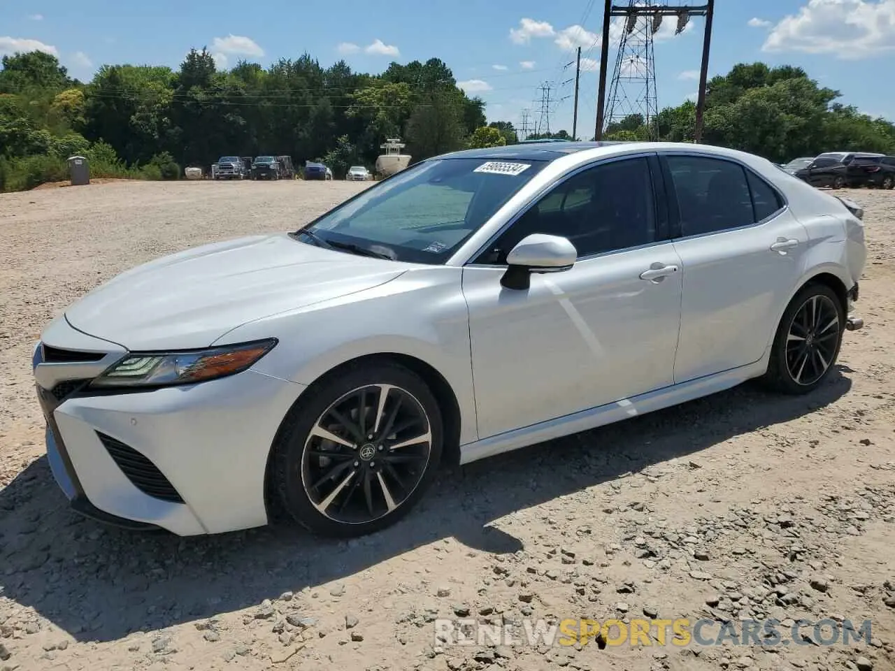 1 Photograph of a damaged car 4T1B61HK9KU829174 TOYOTA CAMRY 2019