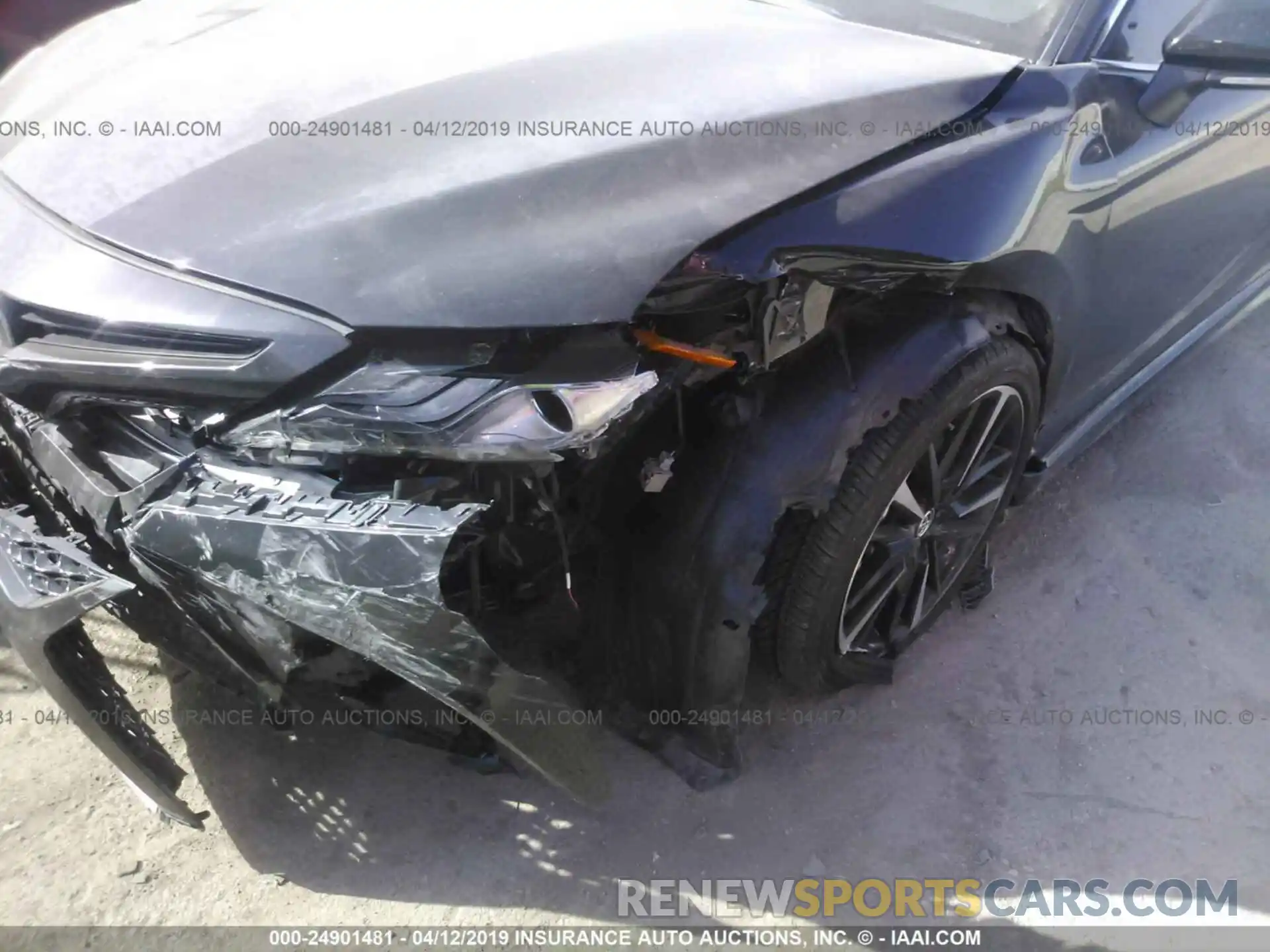 6 Photograph of a damaged car 4T1B61HKXKU165080 TOYOTA CAMRY 2019