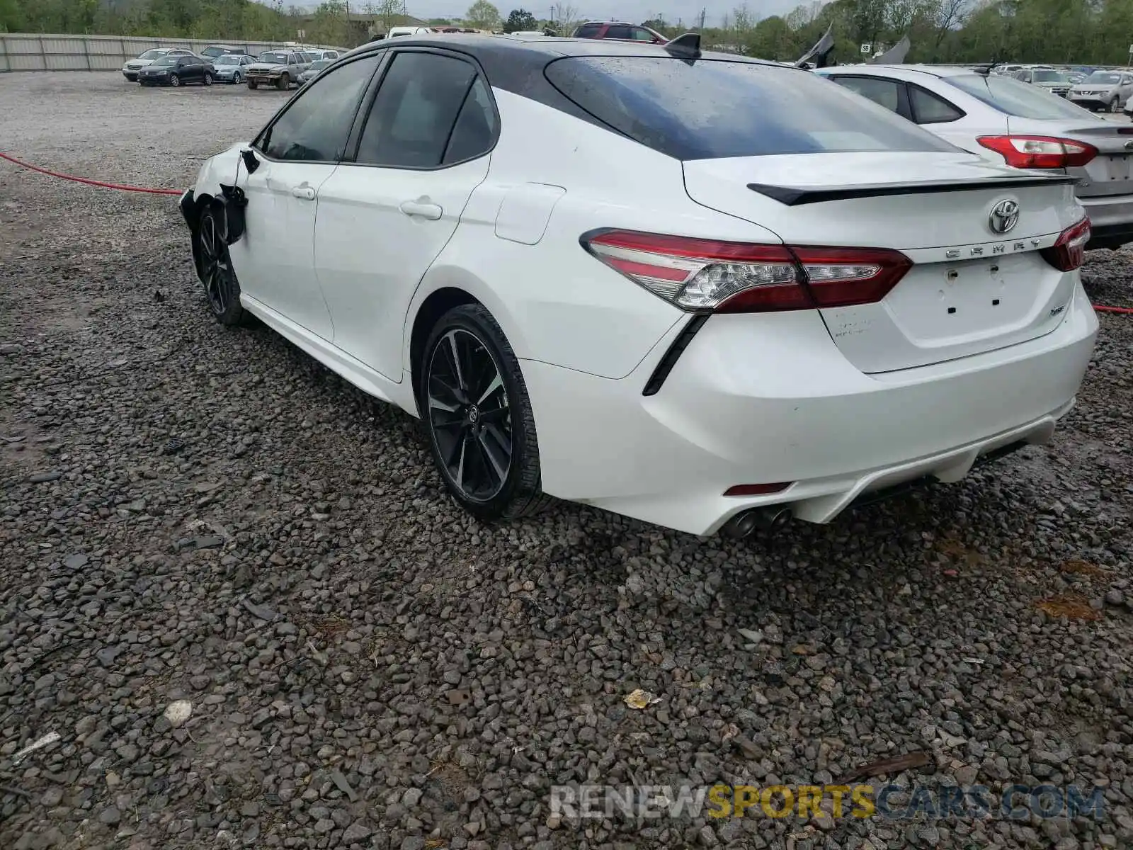 3 Photograph of a damaged car 4T1B61HKXKU193008 TOYOTA CAMRY 2019