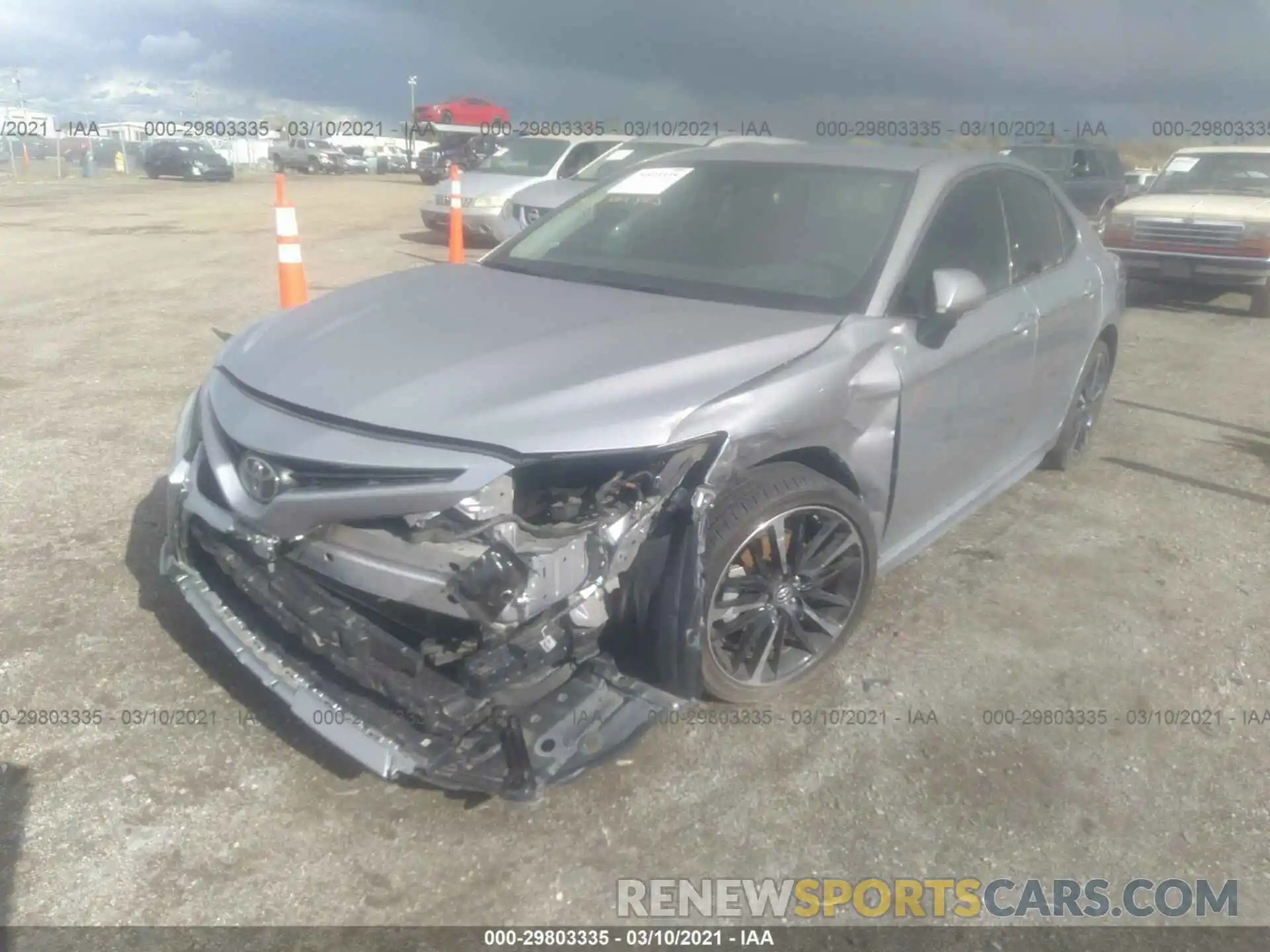 6 Photograph of a damaged car 4T1B61HKXKU226296 TOYOTA CAMRY 2019