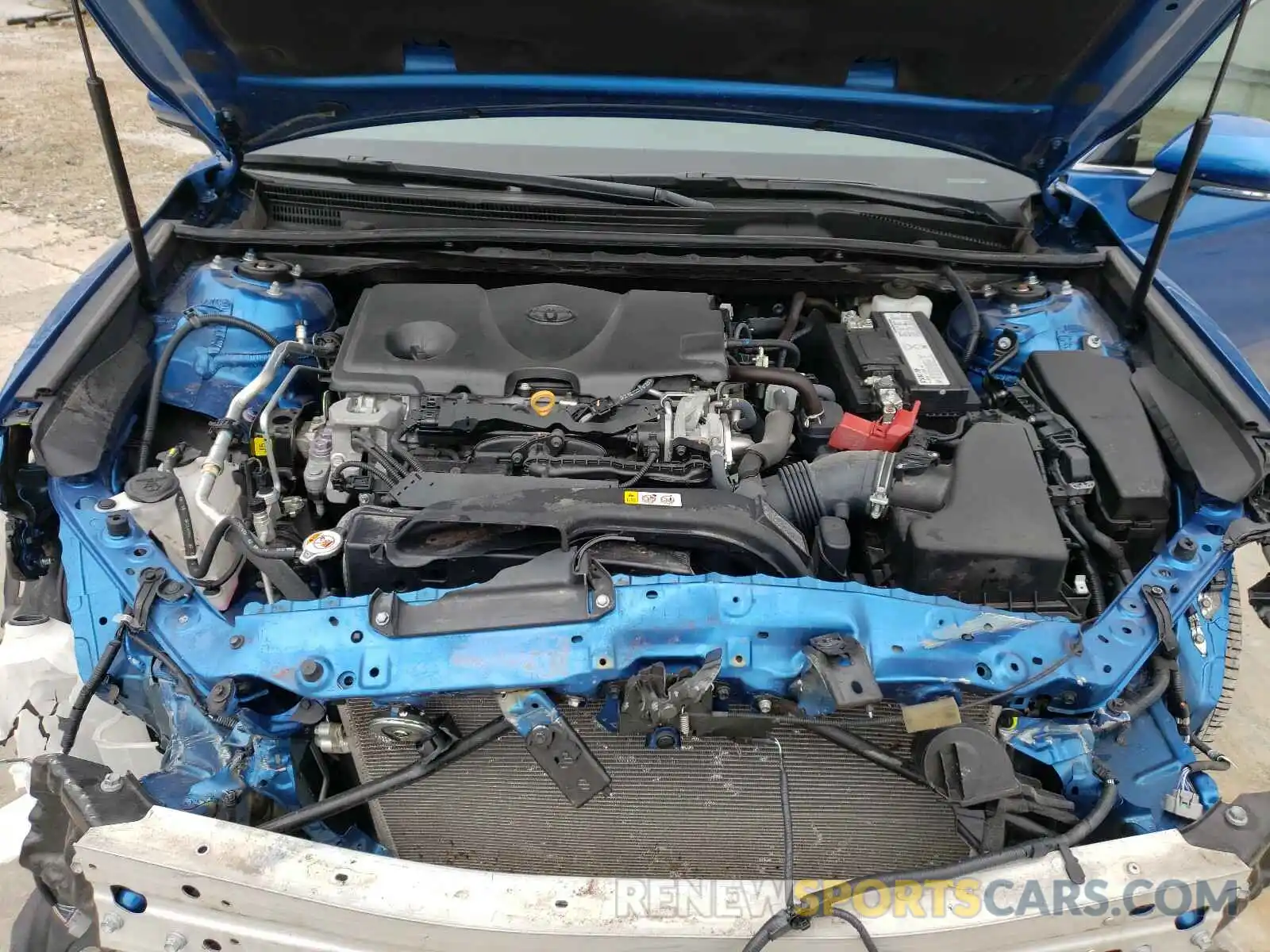 7 Photograph of a damaged car 4T1B61HKXKU235080 TOYOTA CAMRY 2019