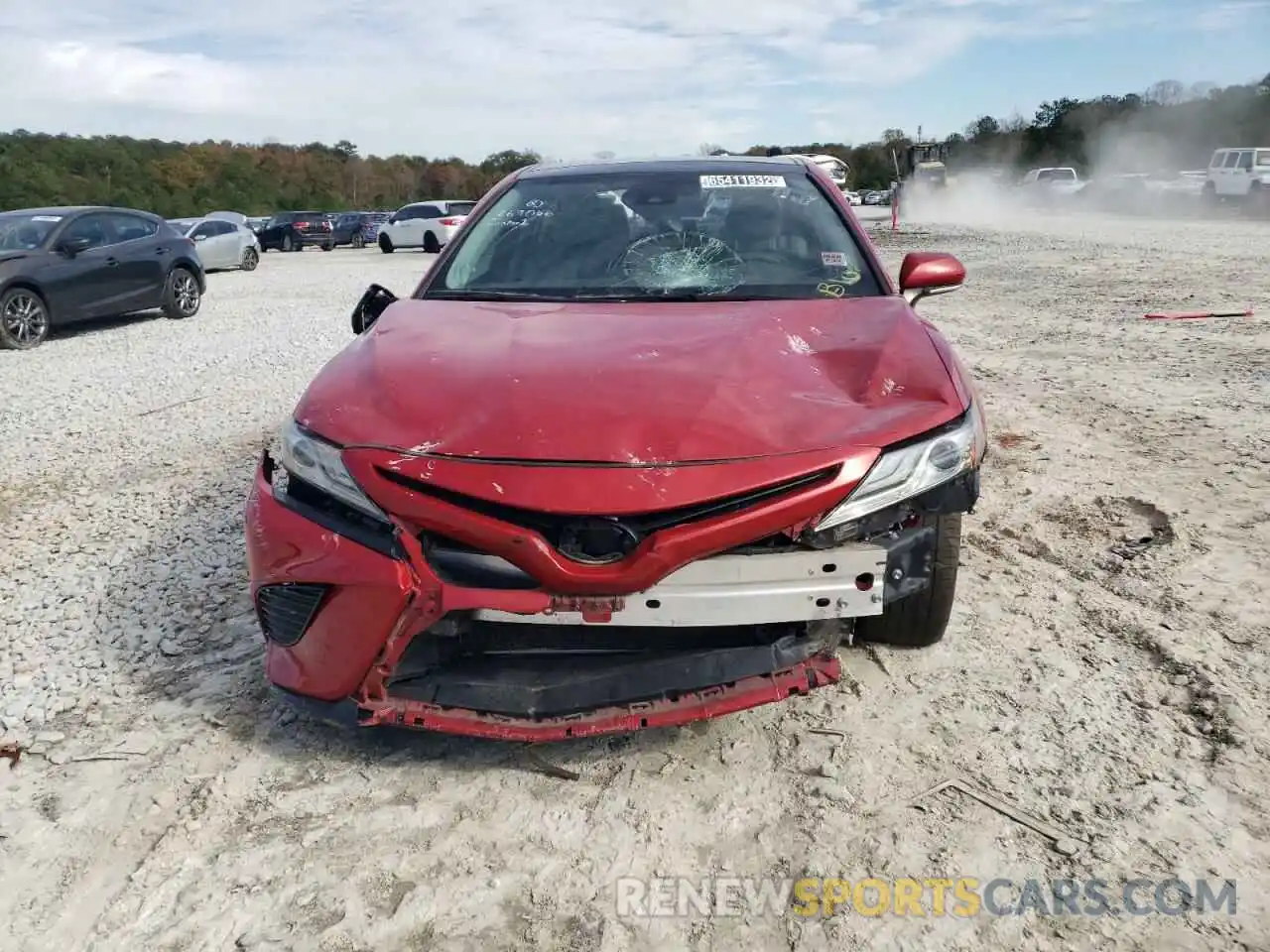 5 Photograph of a damaged car 4T1B61HKXKU269066 TOYOTA CAMRY 2019