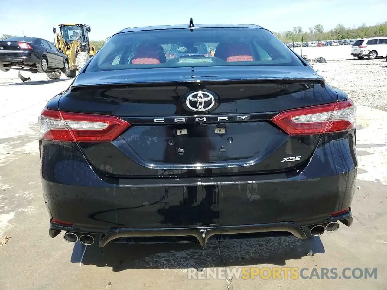 6 Photograph of a damaged car 4T1B61HKXKU700716 TOYOTA CAMRY 2019