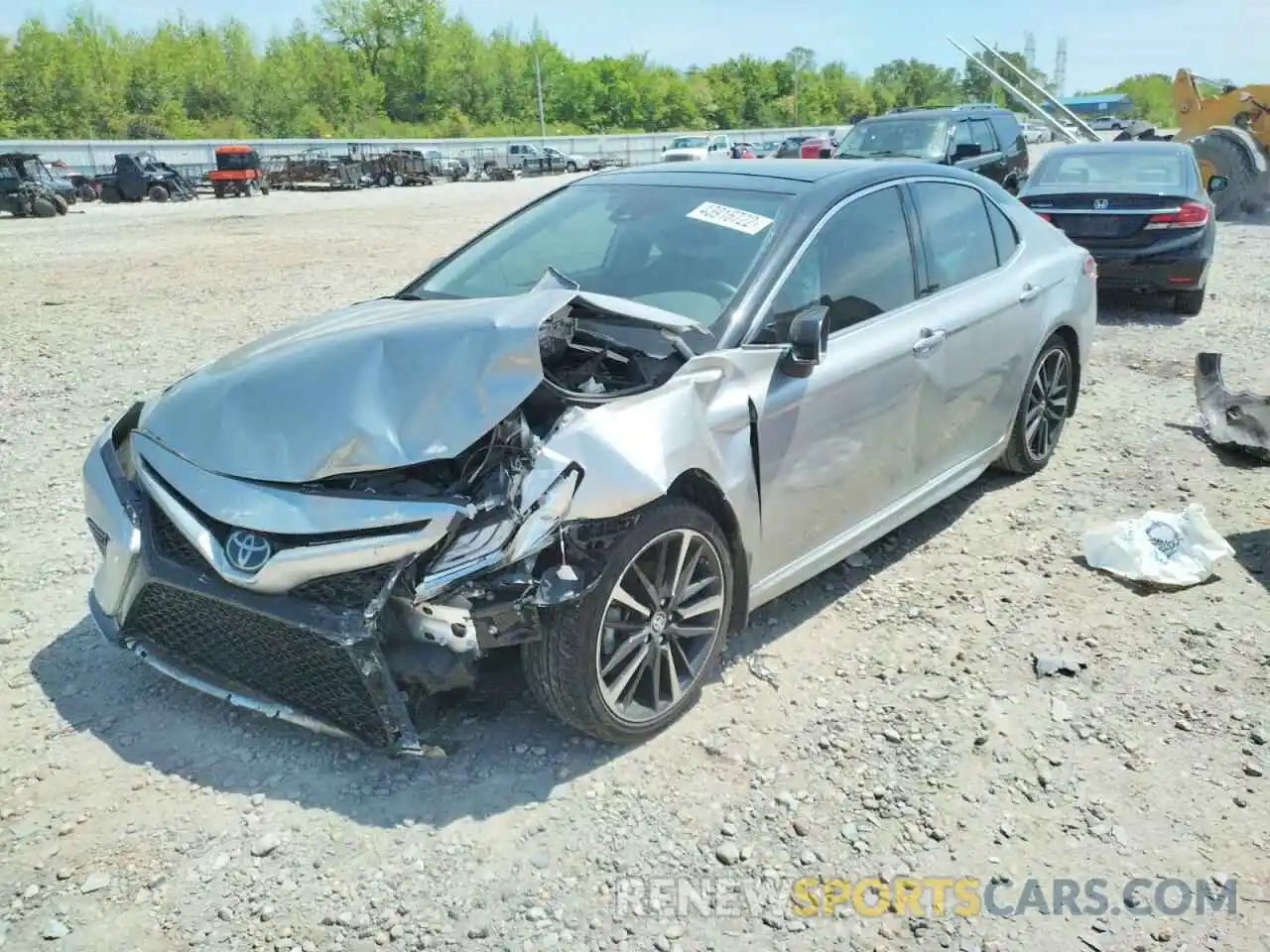 2 Photograph of a damaged car 4T1B61HKXKU775254 TOYOTA CAMRY 2019