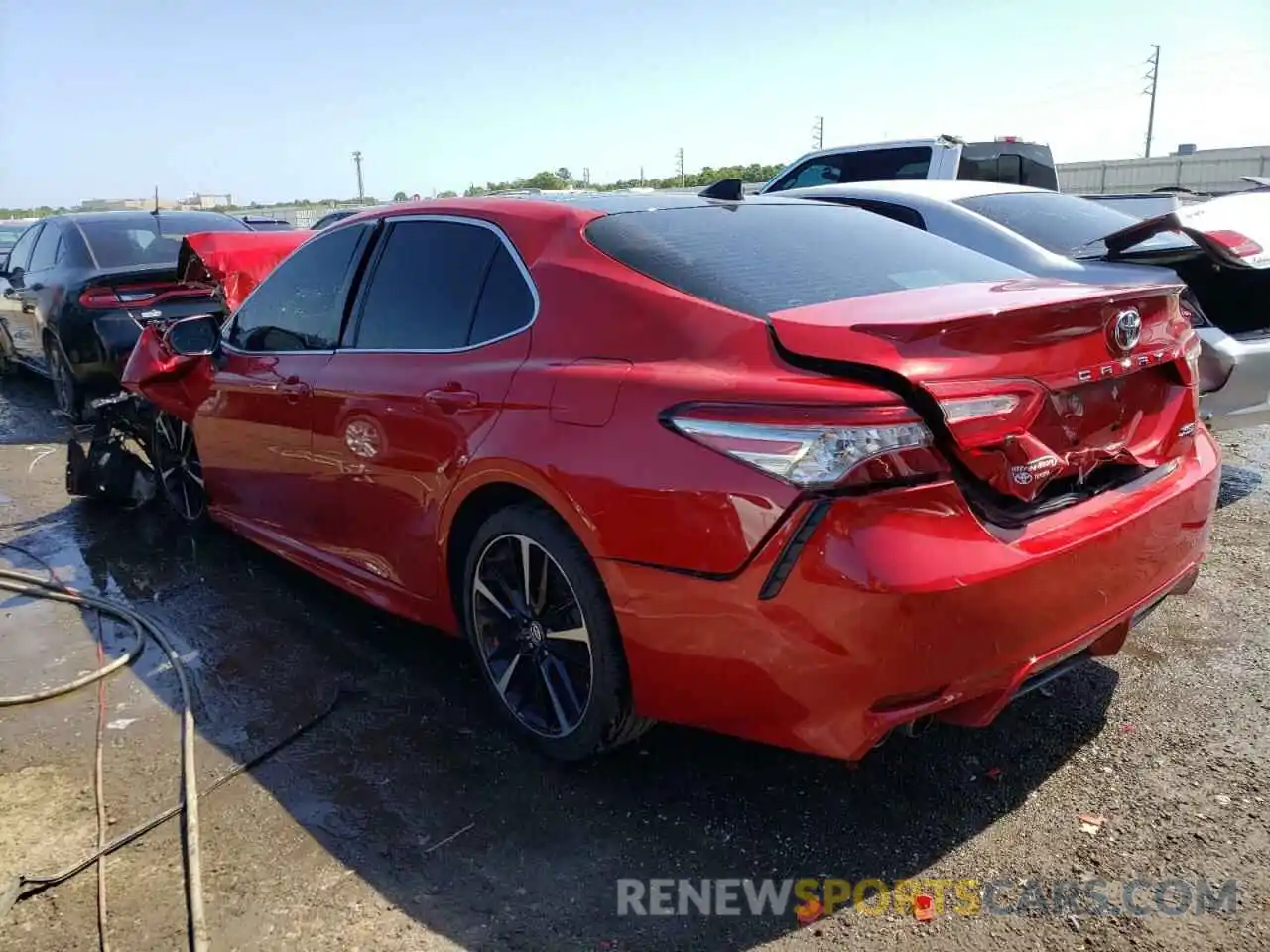 3 Photograph of a damaged car 4T1BZ1HK0KU024087 TOYOTA CAMRY 2019