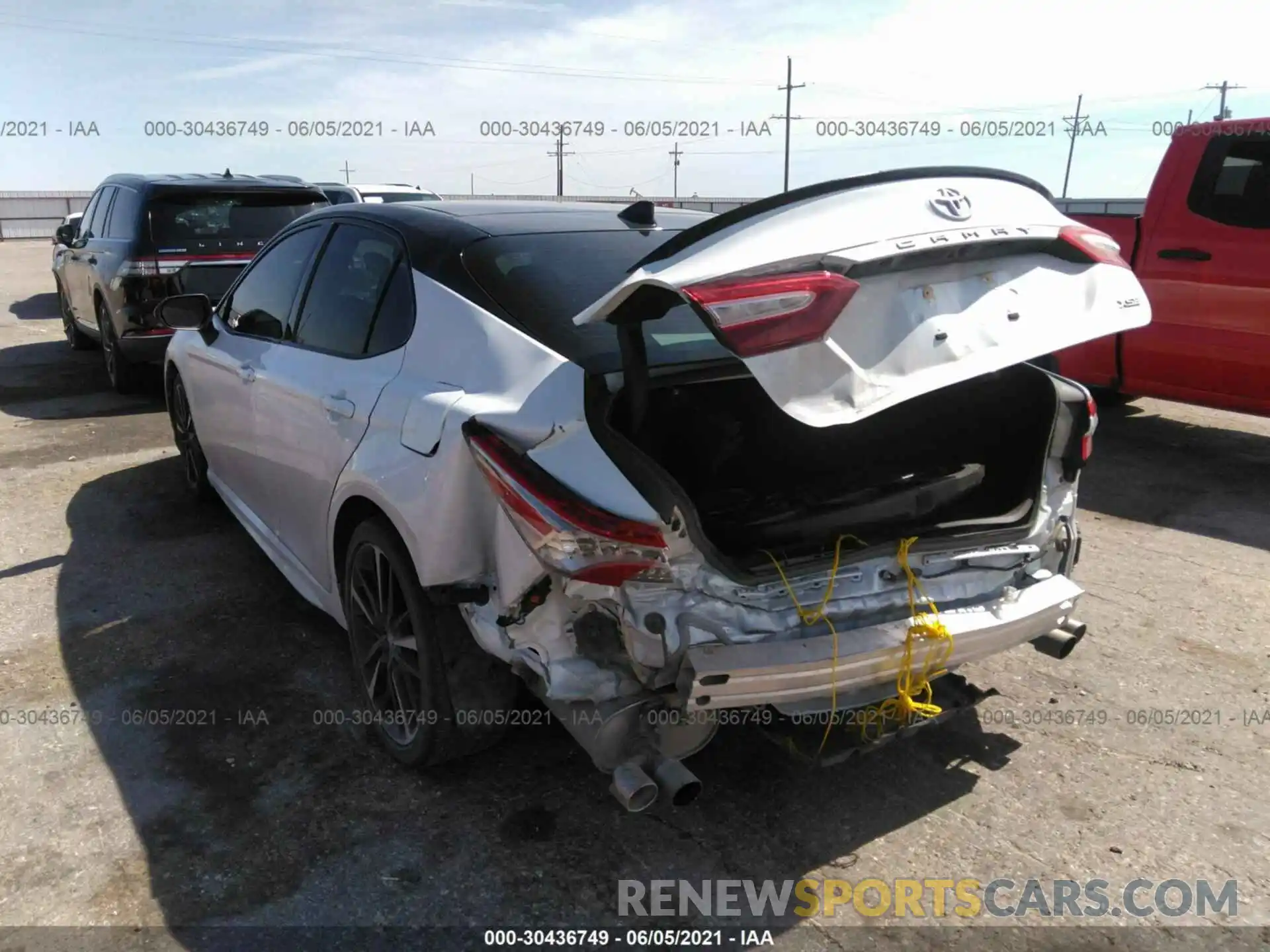 6 Photograph of a damaged car 4T1BZ1HK0KU030021 TOYOTA CAMRY 2019