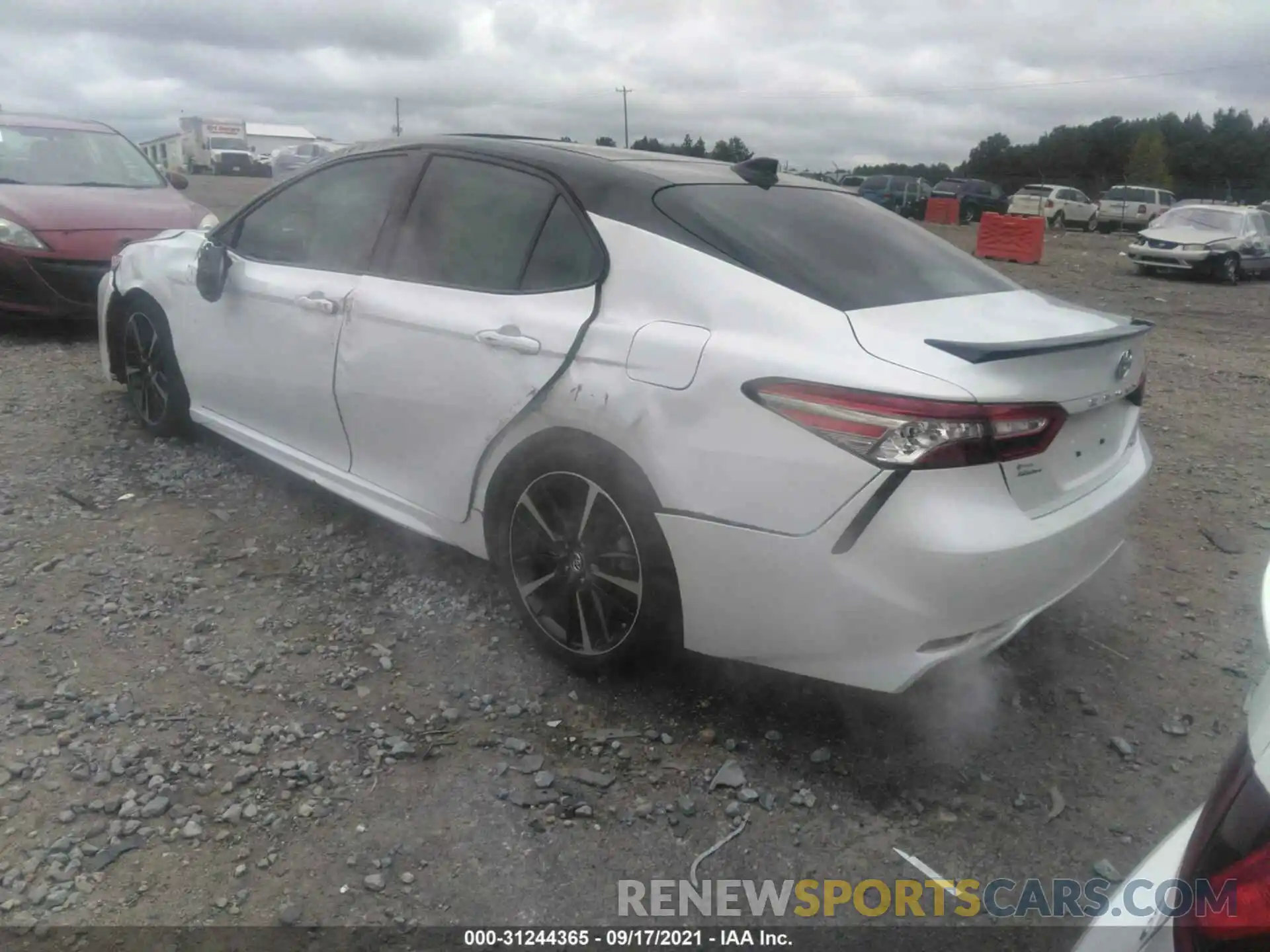 3 Photograph of a damaged car 4T1BZ1HK0KU031508 TOYOTA CAMRY 2019