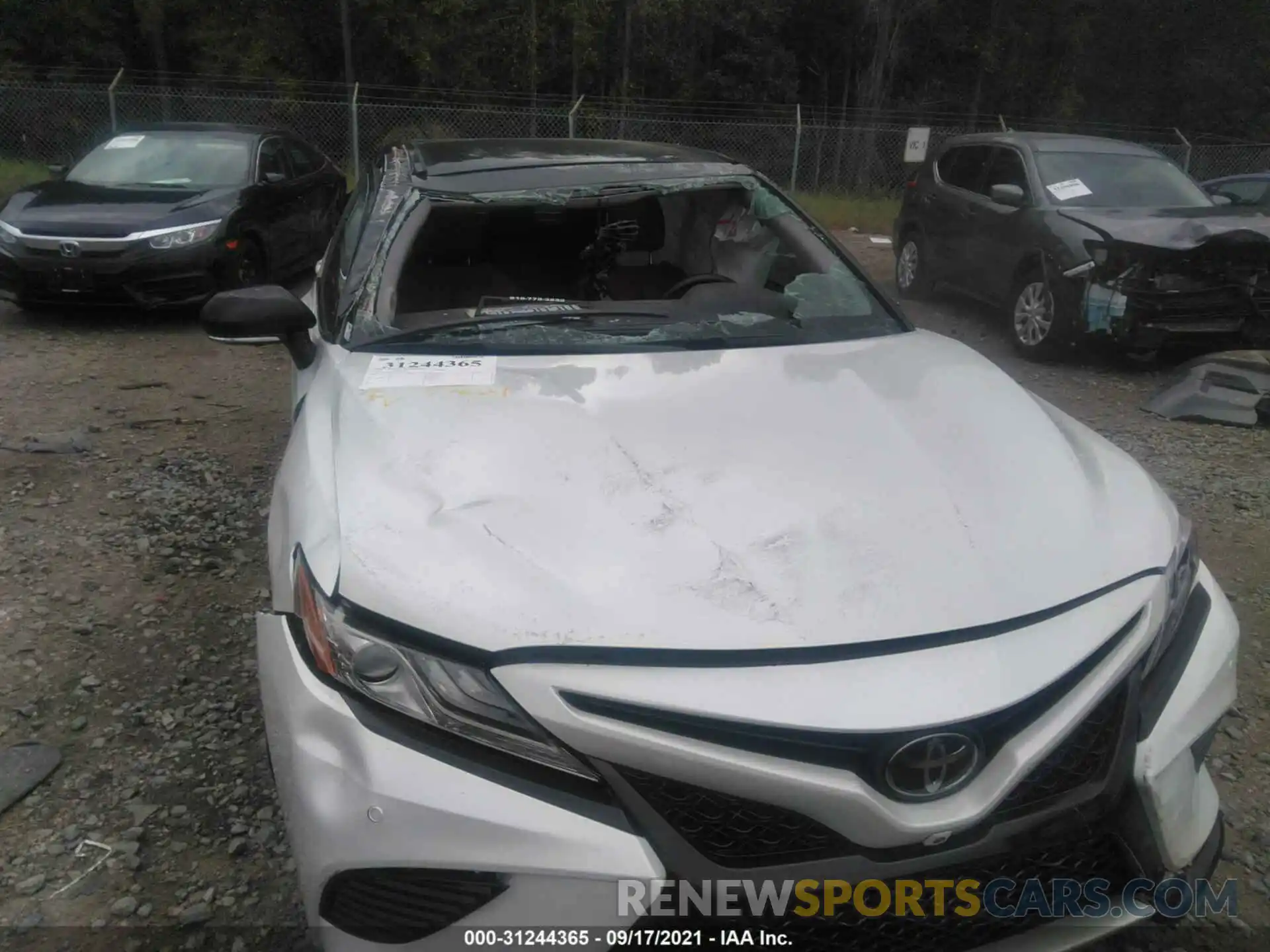 6 Photograph of a damaged car 4T1BZ1HK0KU031508 TOYOTA CAMRY 2019