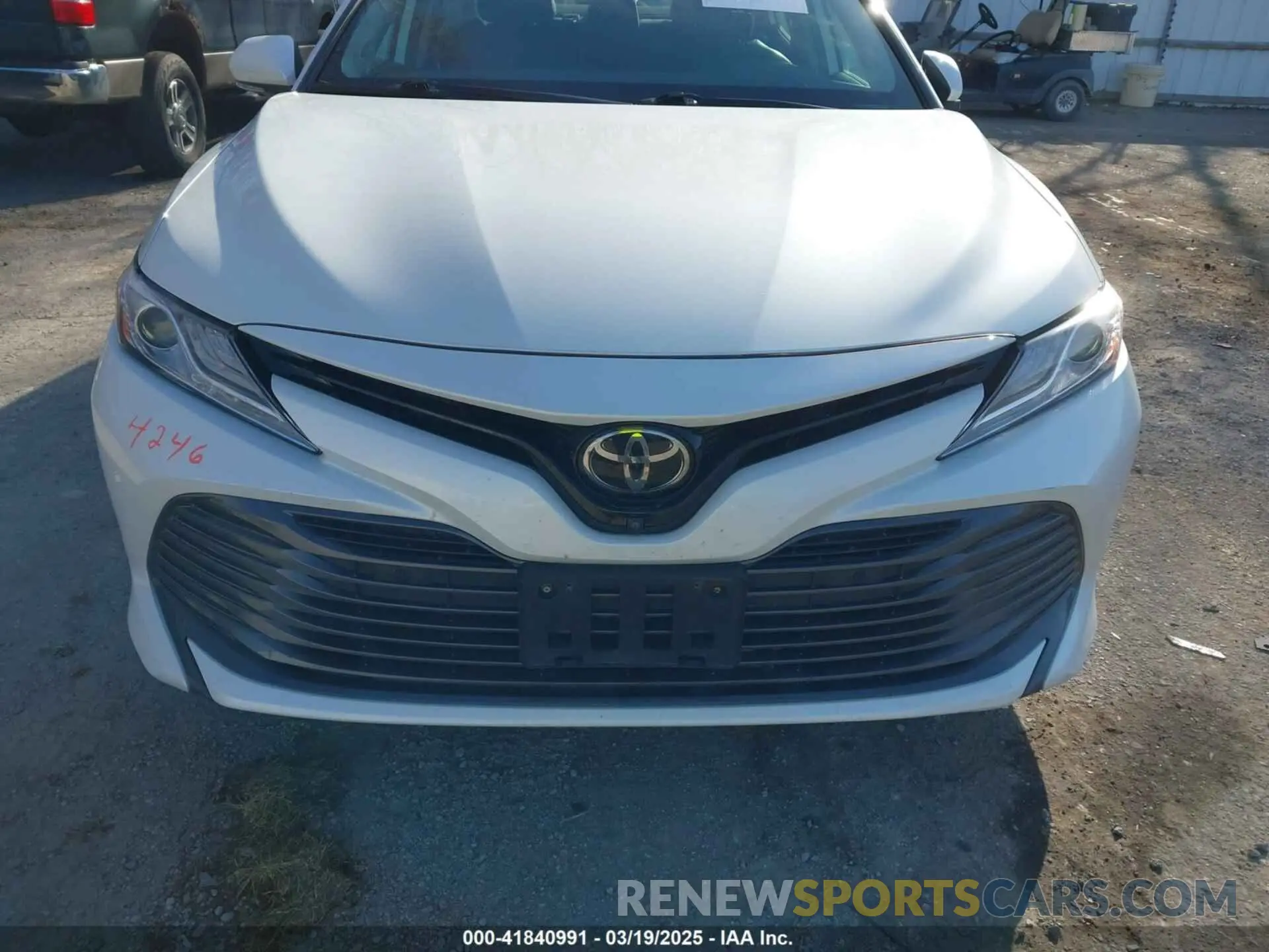 12 Photograph of a damaged car 4T1BZ1HK0KU507692 TOYOTA CAMRY 2019