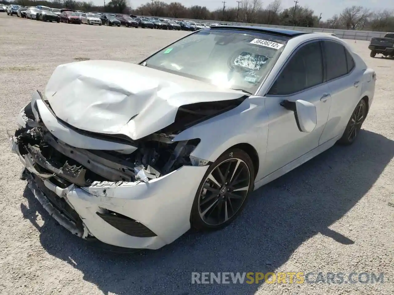 2 Photograph of a damaged car 4T1BZ1HK0KU508079 TOYOTA CAMRY 2019