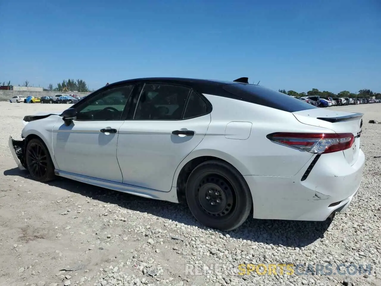 2 Photograph of a damaged car 4T1BZ1HK1KU022901 TOYOTA CAMRY 2019