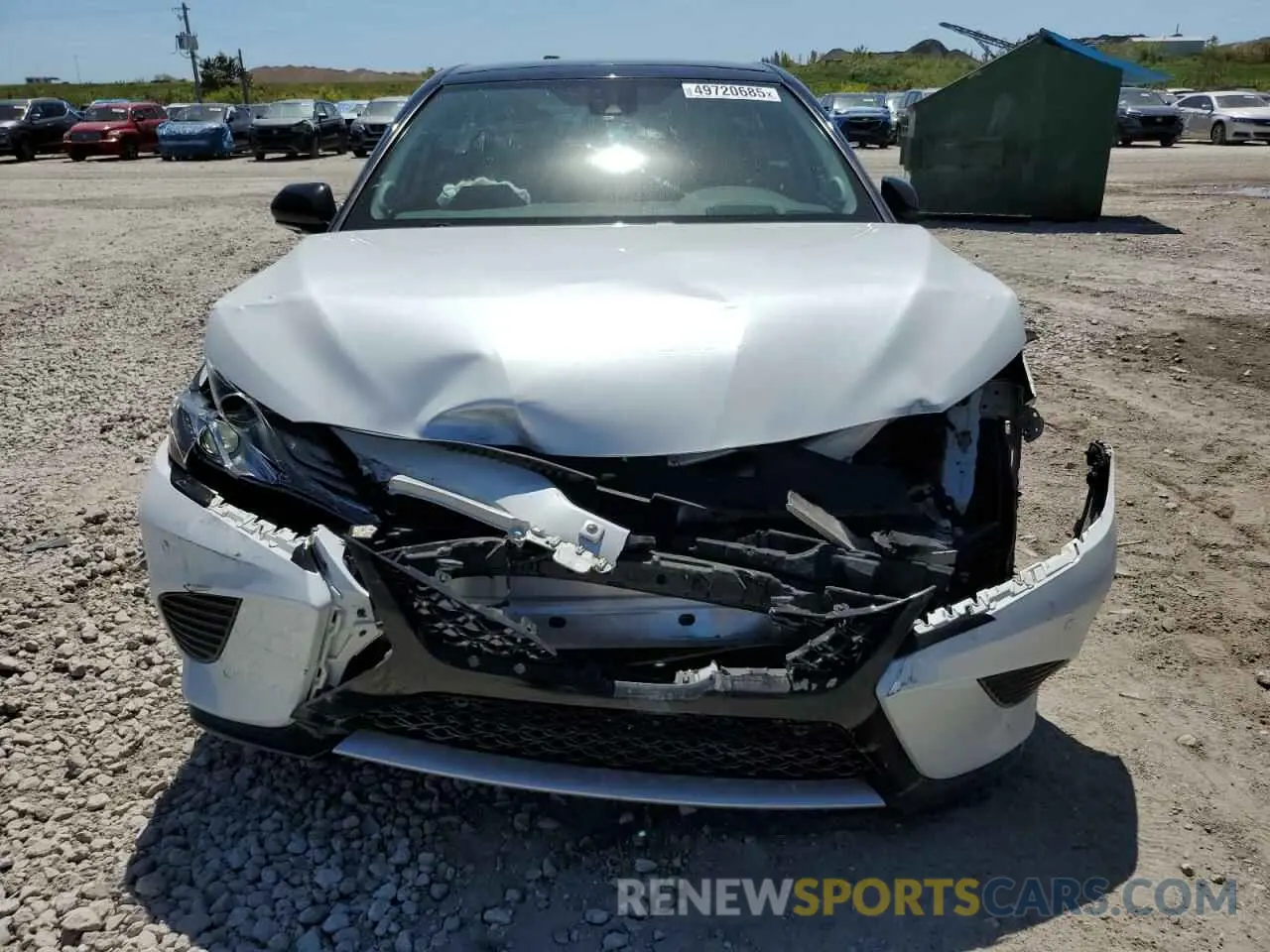 5 Photograph of a damaged car 4T1BZ1HK1KU022901 TOYOTA CAMRY 2019