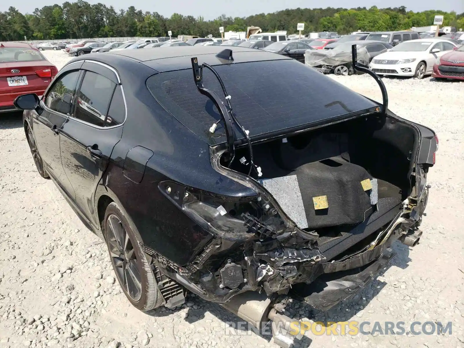 3 Photograph of a damaged car 4T1BZ1HK1KU026978 TOYOTA CAMRY 2019