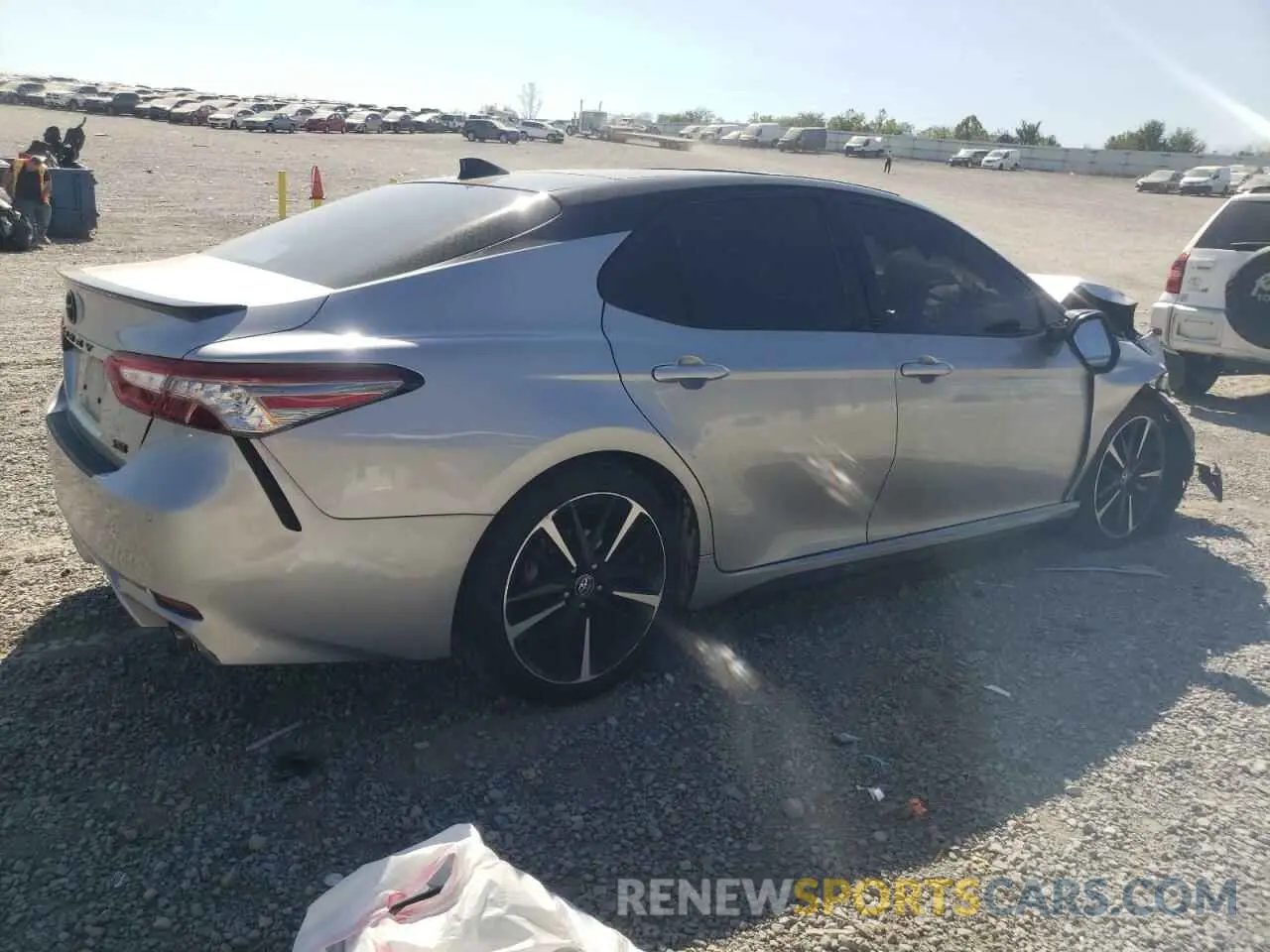 3 Photograph of a damaged car 4T1BZ1HK1KU029881 TOYOTA CAMRY 2019
