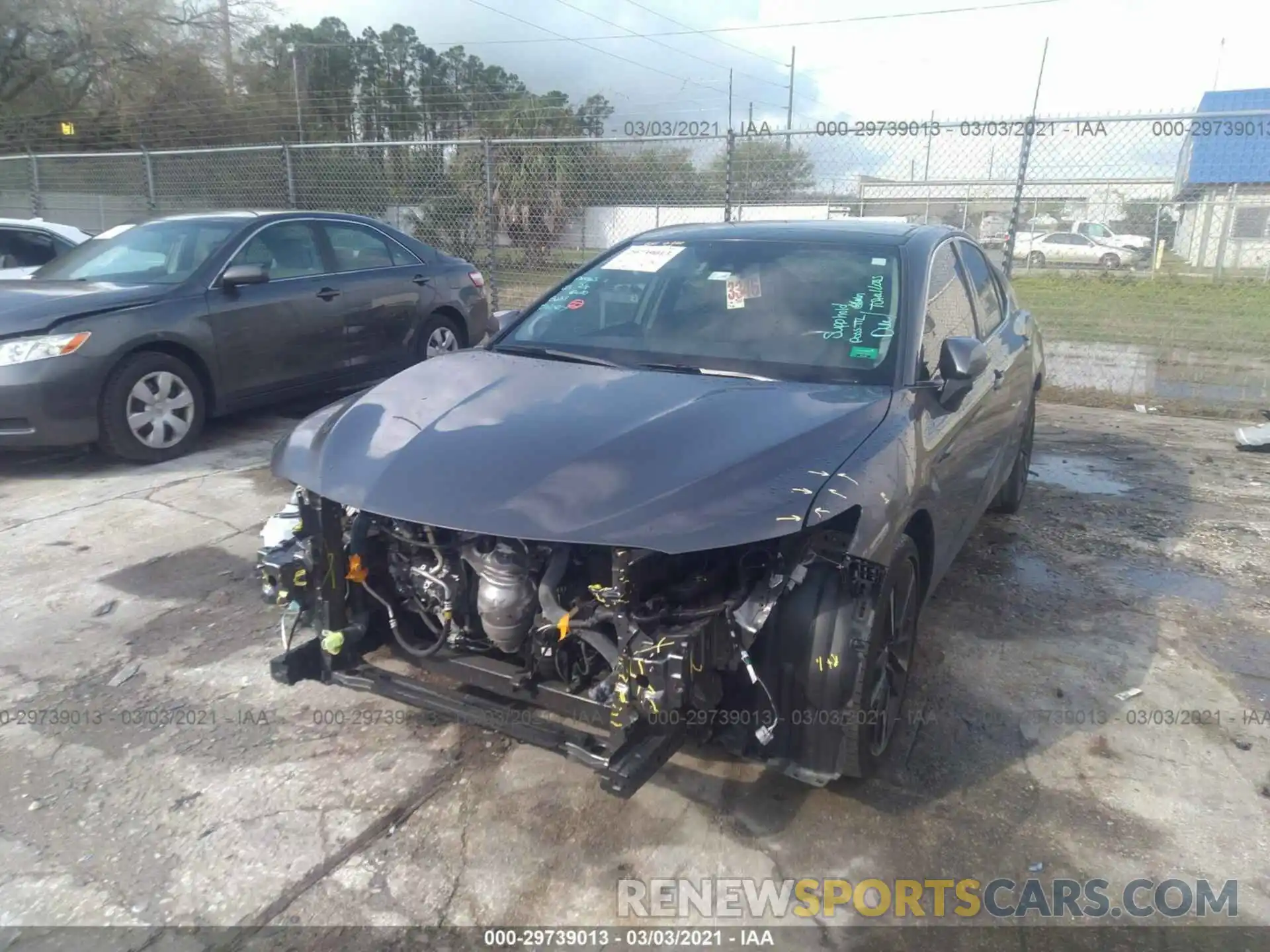 6 Photograph of a damaged car 4T1BZ1HK1KU031887 TOYOTA CAMRY 2019