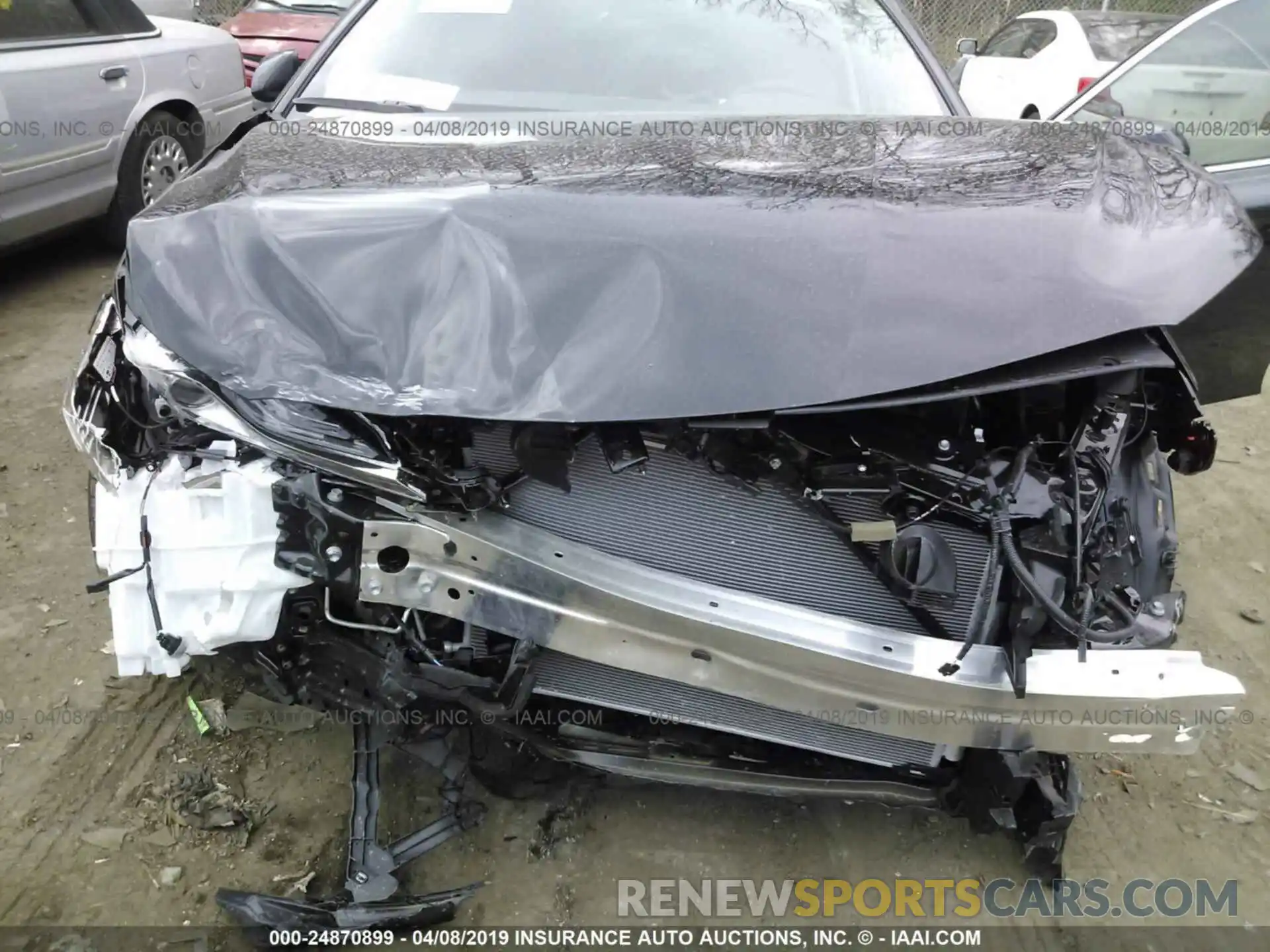 6 Photograph of a damaged car 4T1BZ1HK1KU508981 TOYOTA CAMRY 2019