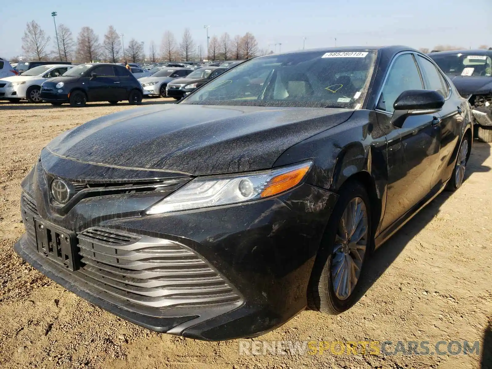 2 Photograph of a damaged car 4T1BZ1HK2KU022096 TOYOTA CAMRY 2019