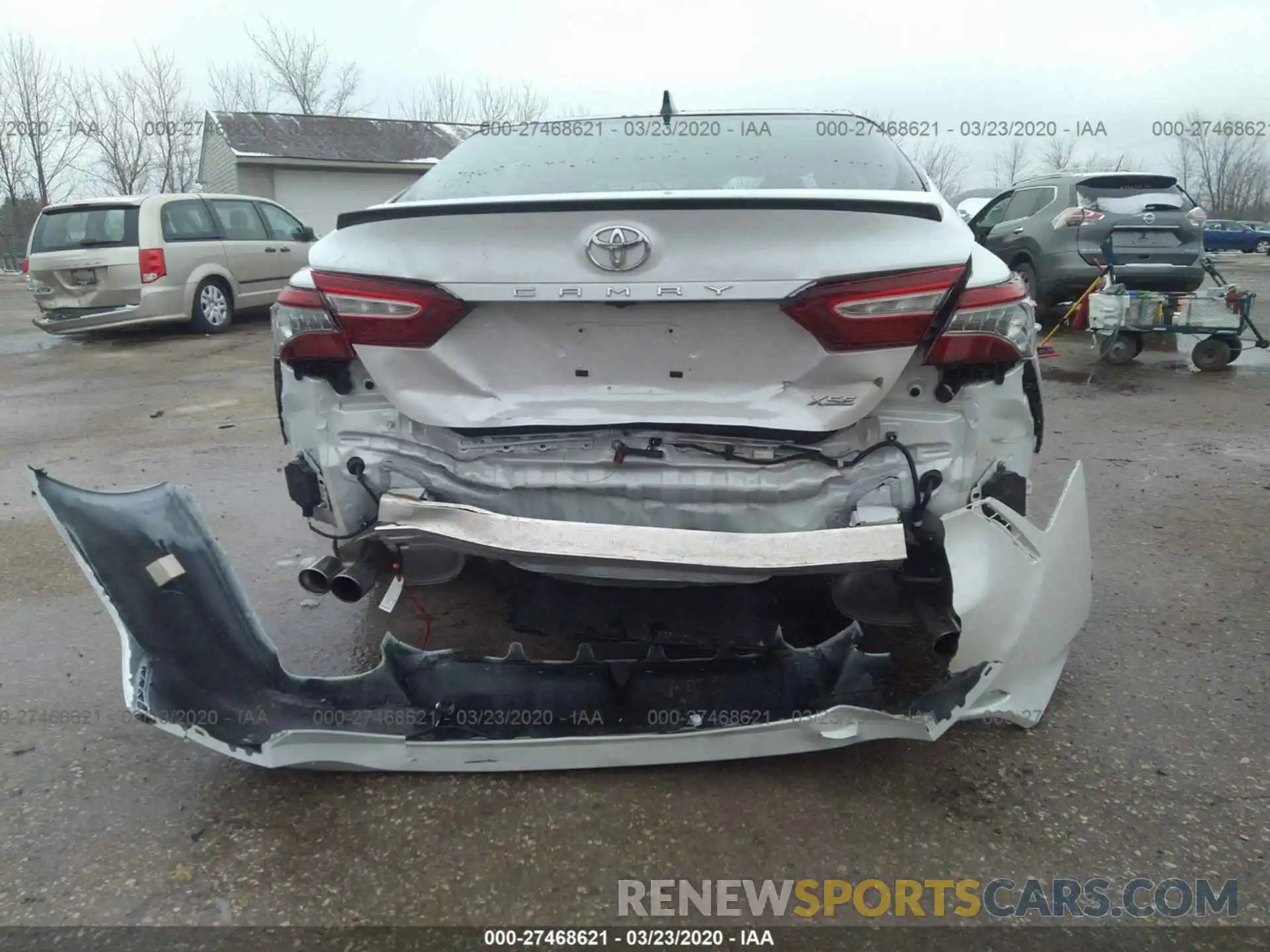 6 Photograph of a damaged car 4T1BZ1HK2KU029209 TOYOTA CAMRY 2019