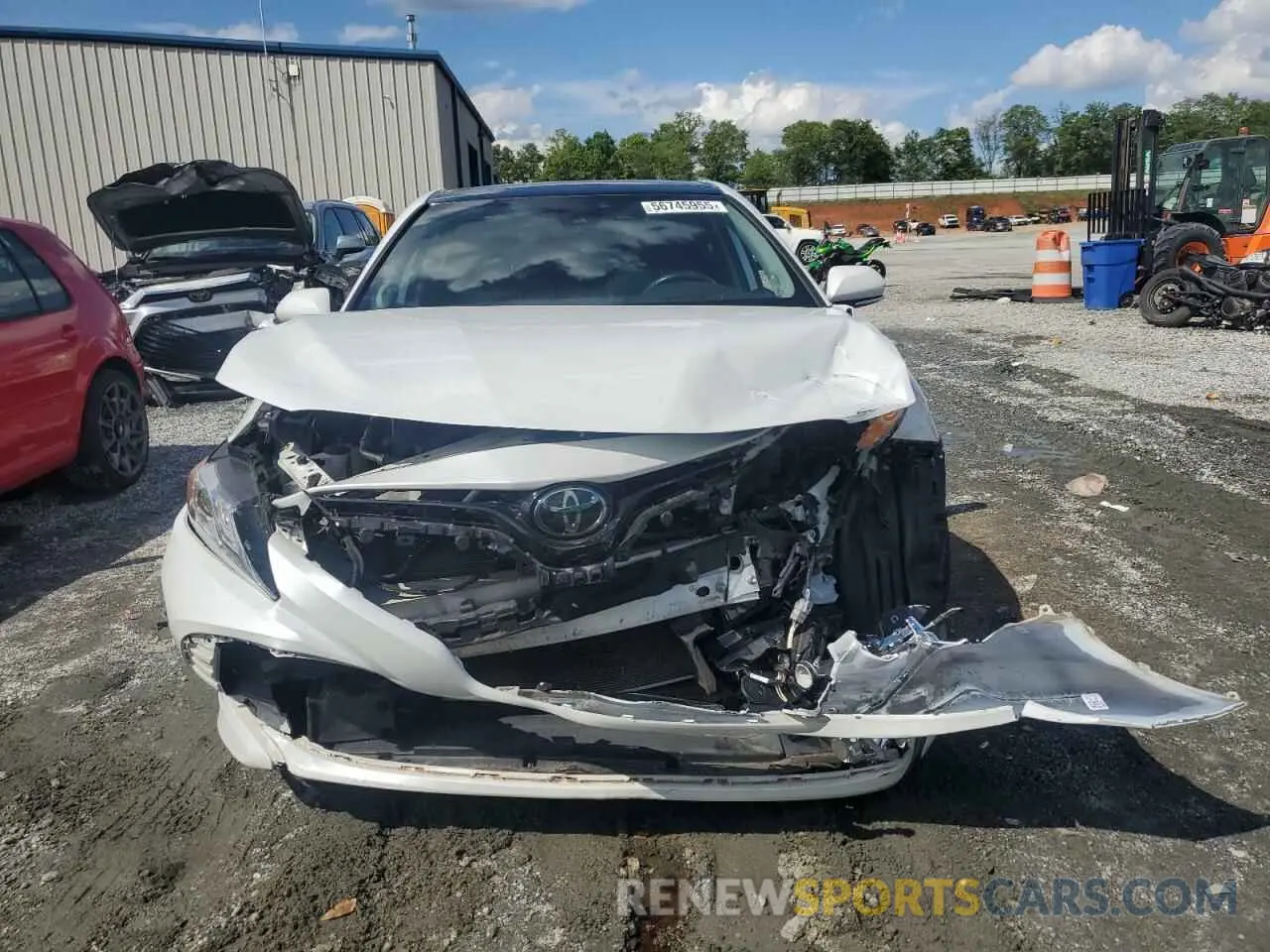 5 Photograph of a damaged car 4T1BZ1HK2KU032109 TOYOTA CAMRY 2019