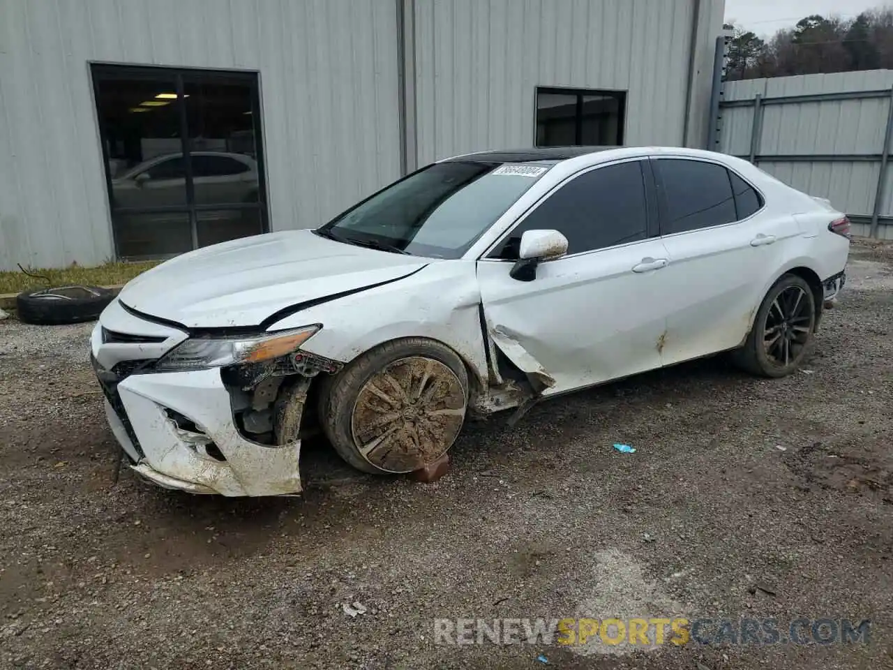 1 Photograph of a damaged car 4T1BZ1HK3KU026609 TOYOTA CAMRY 2019