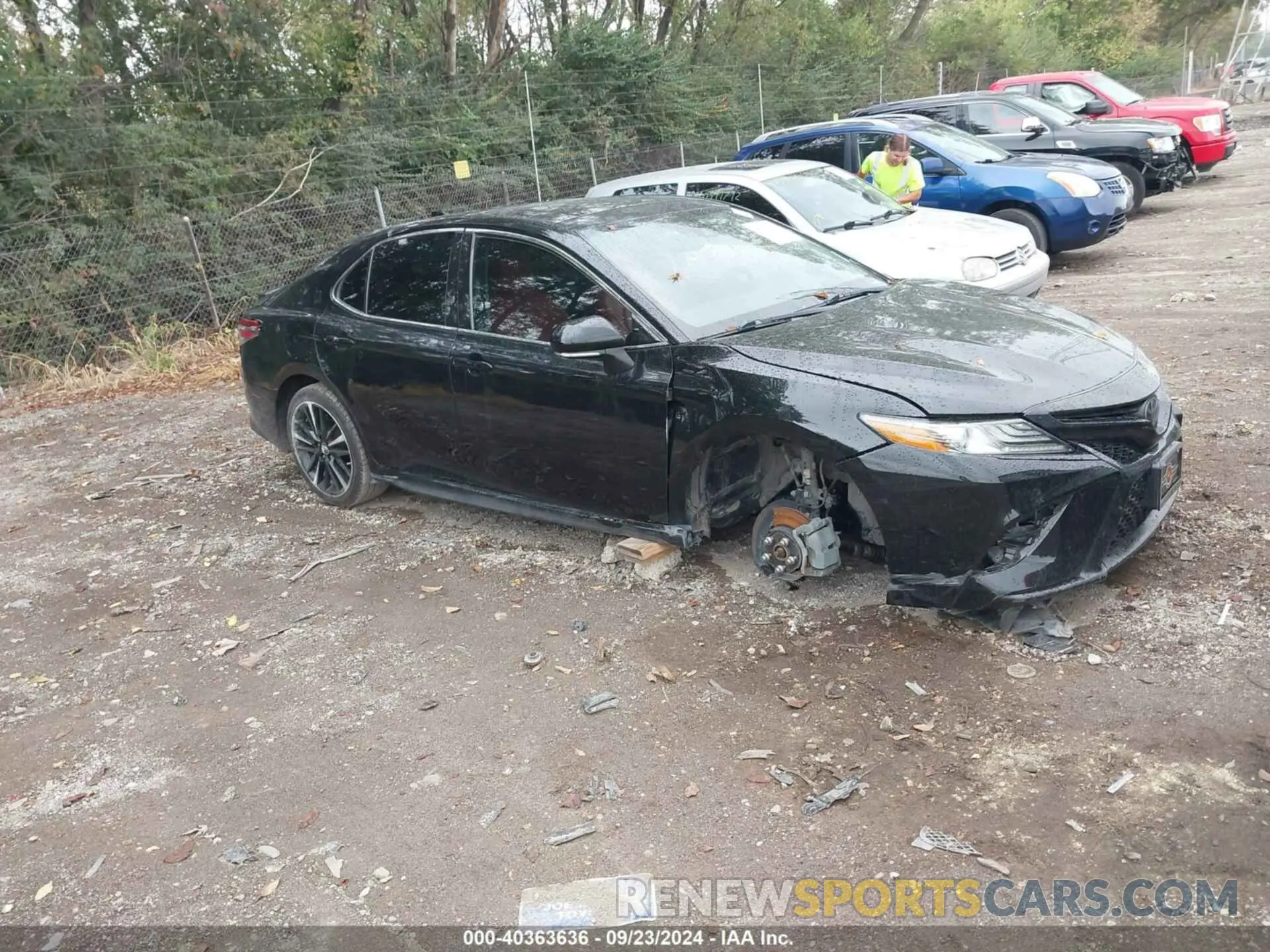 1 Photograph of a damaged car 4T1BZ1HK3KU029302 TOYOTA CAMRY 2019