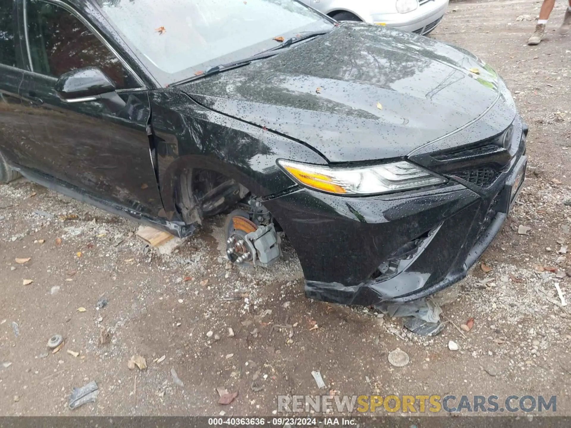 6 Photograph of a damaged car 4T1BZ1HK3KU029302 TOYOTA CAMRY 2019
