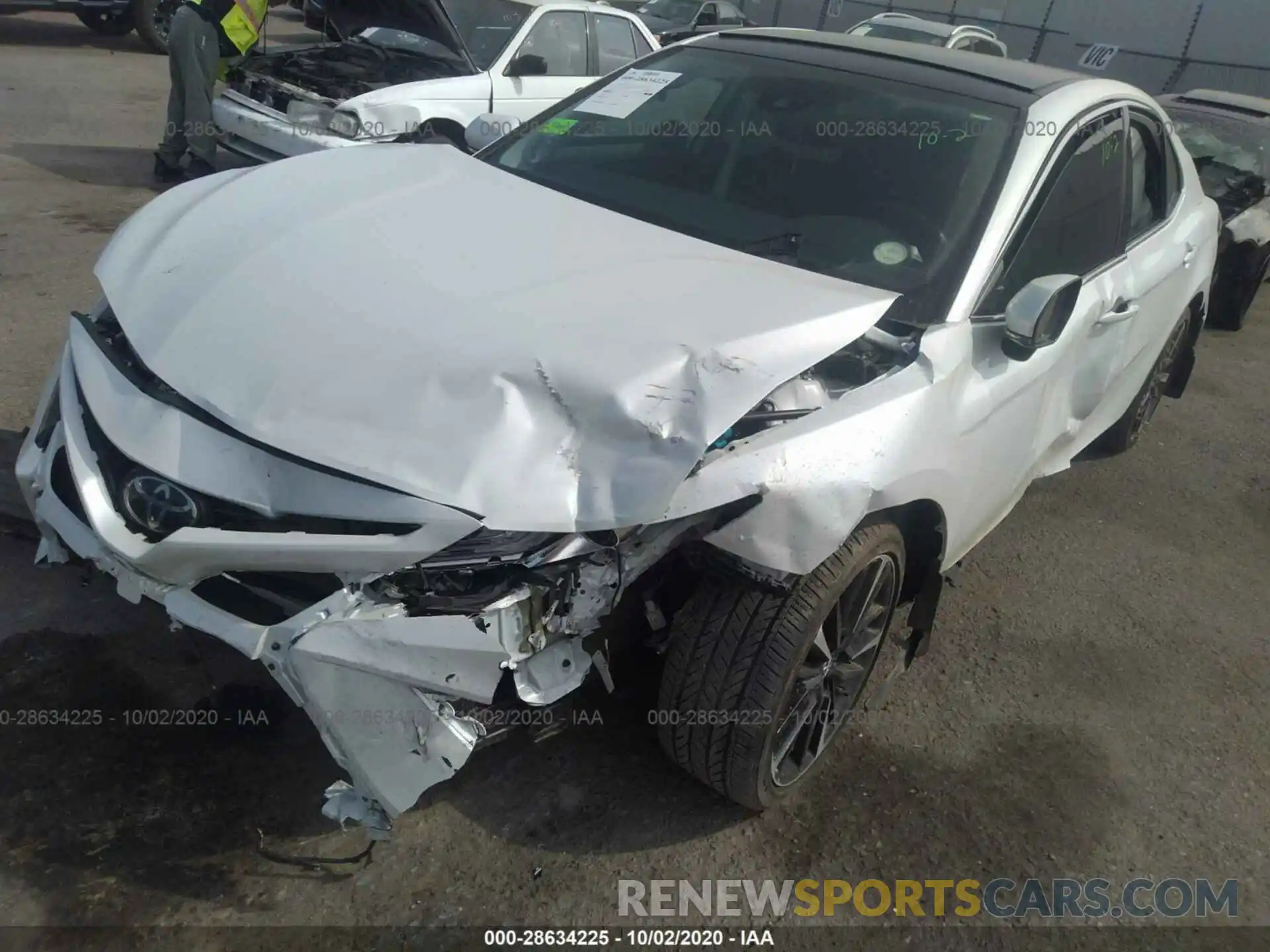 6 Photograph of a damaged car 4T1BZ1HK3KU032054 TOYOTA CAMRY 2019