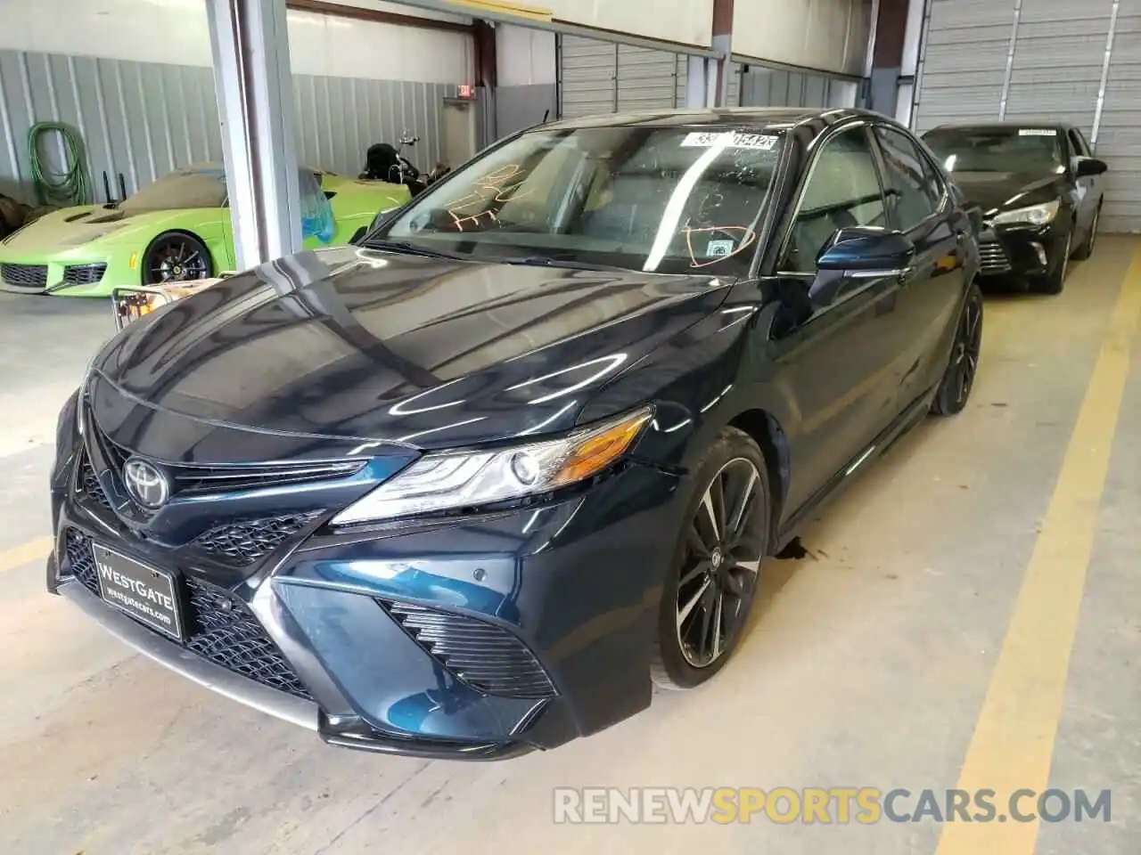 2 Photograph of a damaged car 4T1BZ1HK3KU508755 TOYOTA CAMRY 2019