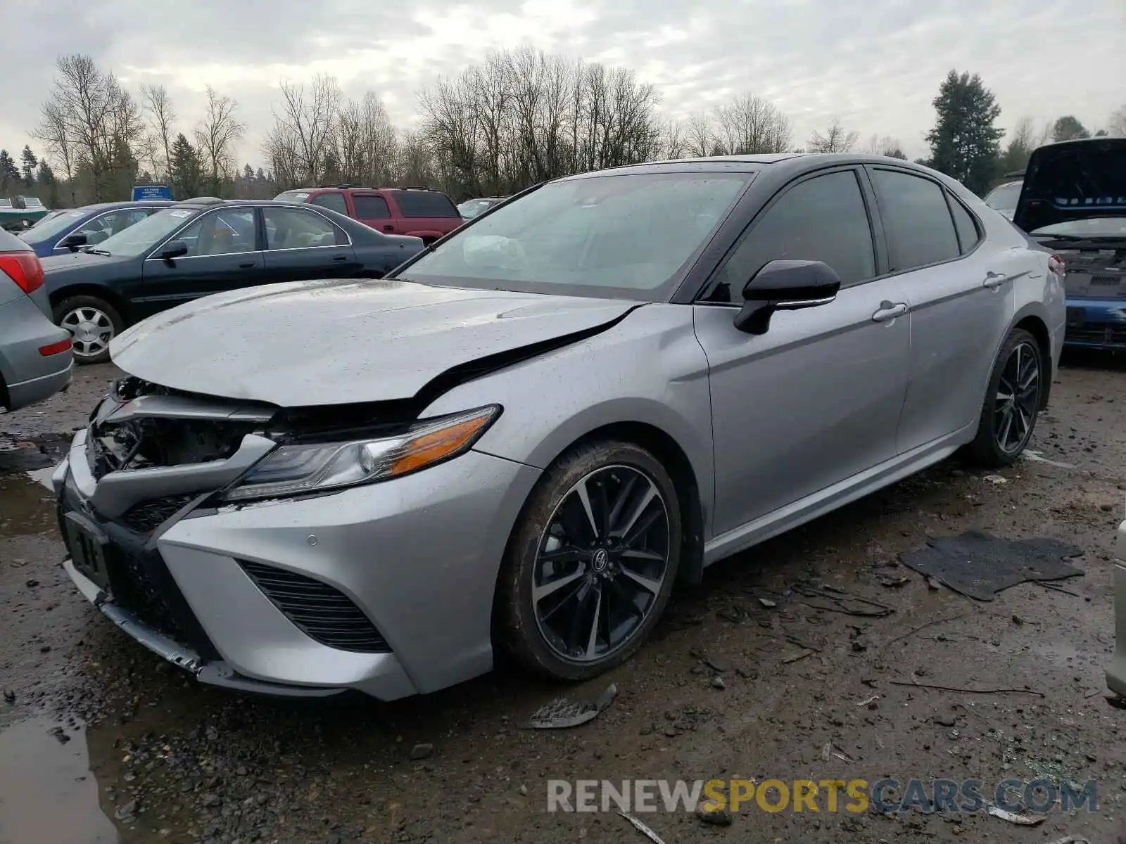 2 Photograph of a damaged car 4T1BZ1HK4KU021905 TOYOTA CAMRY 2019