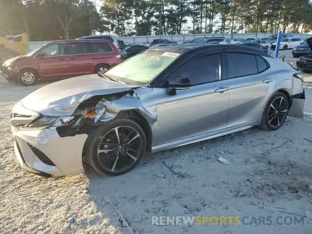 1 Photograph of a damaged car 4T1BZ1HK4KU022410 TOYOTA CAMRY 2019