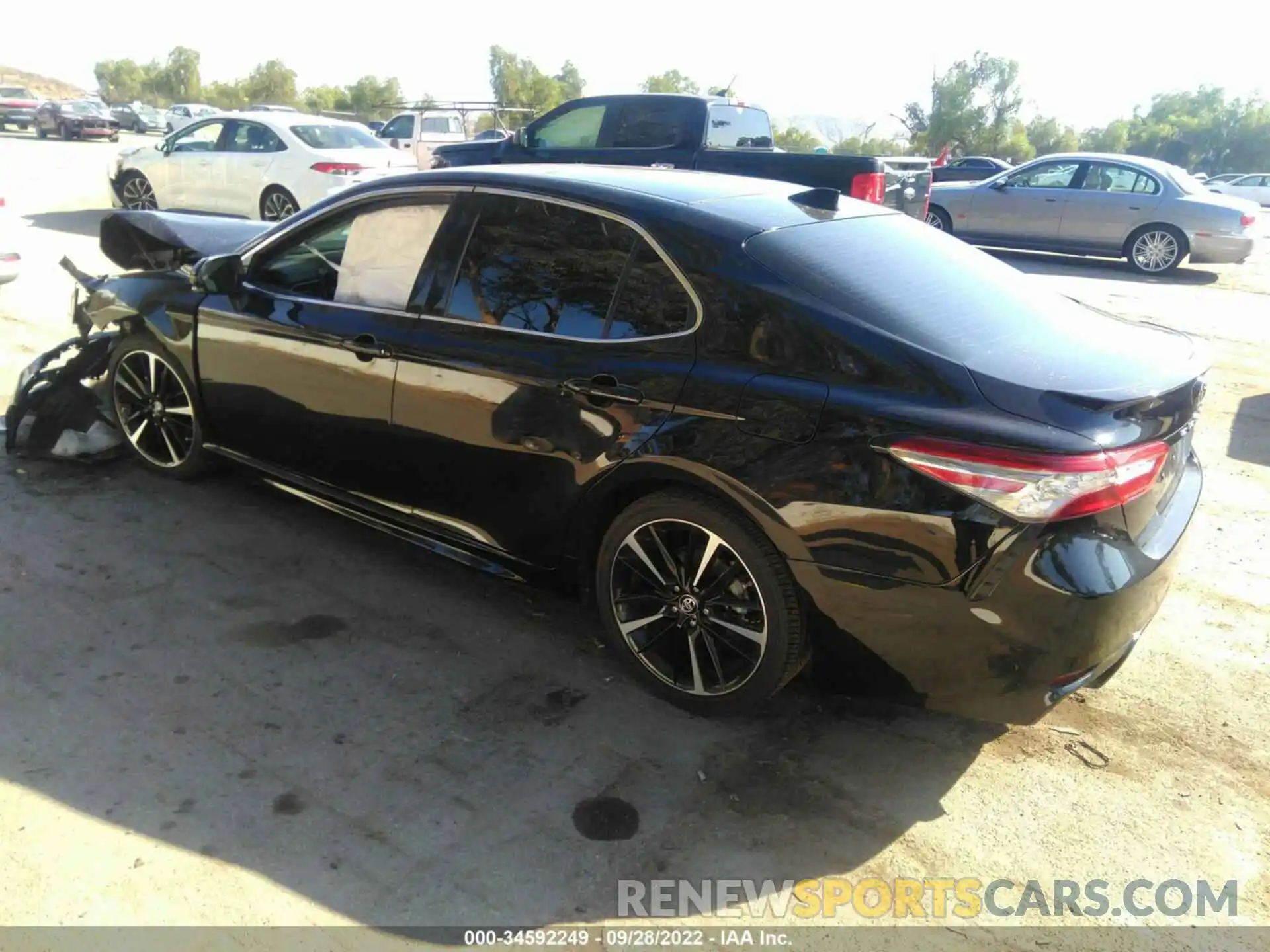 3 Photograph of a damaged car 4T1BZ1HK4KU025243 TOYOTA CAMRY 2019