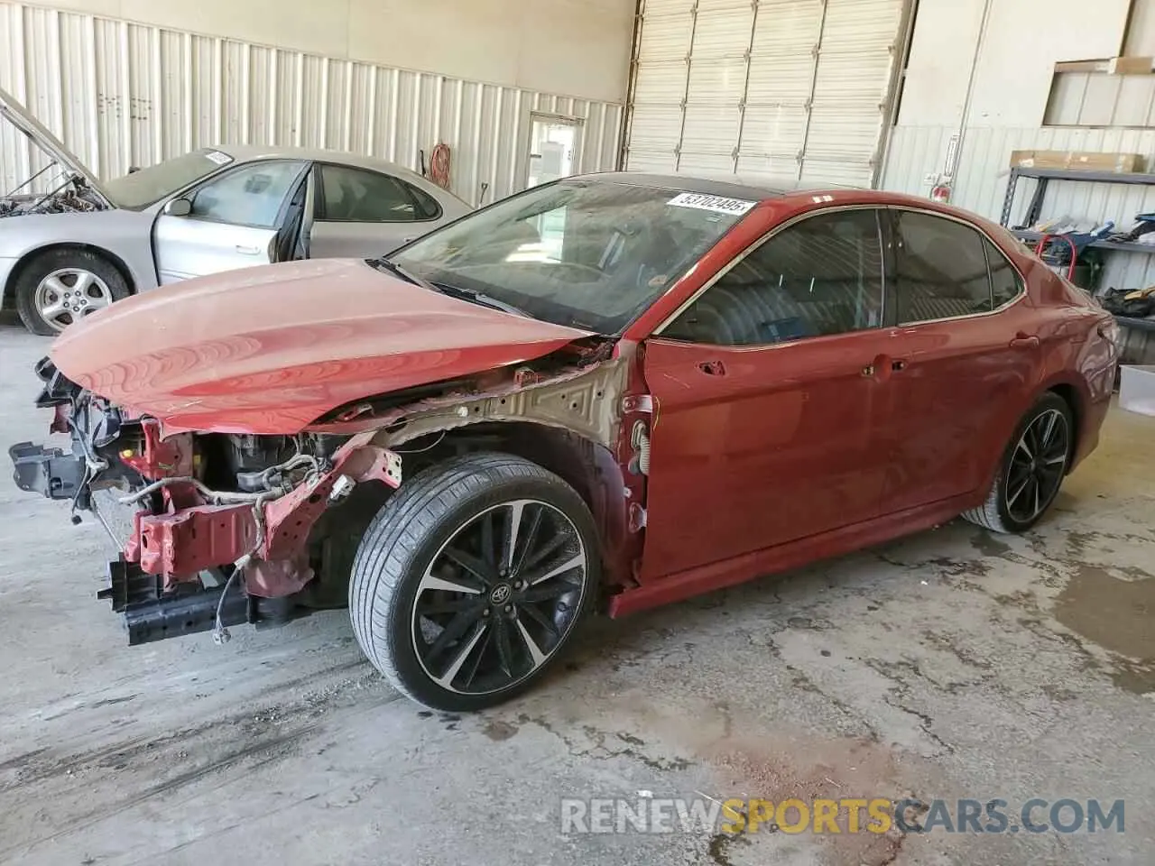 1 Photograph of a damaged car 4T1BZ1HK4KU025517 TOYOTA CAMRY 2019